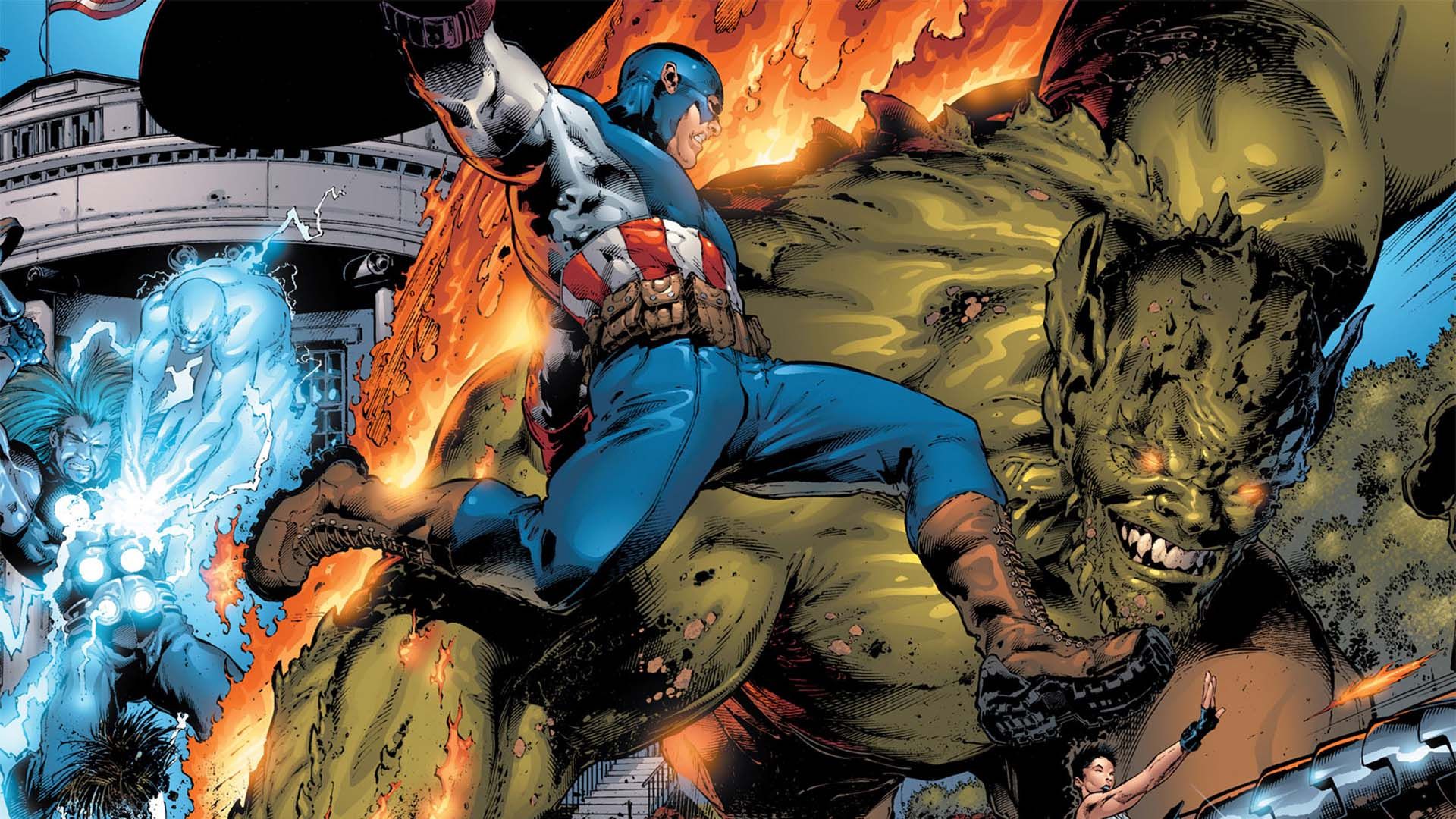 کاپیتان آمریکا - استیو راجرز - مارول کامیکس - captain america - steve rogers - marvel comics