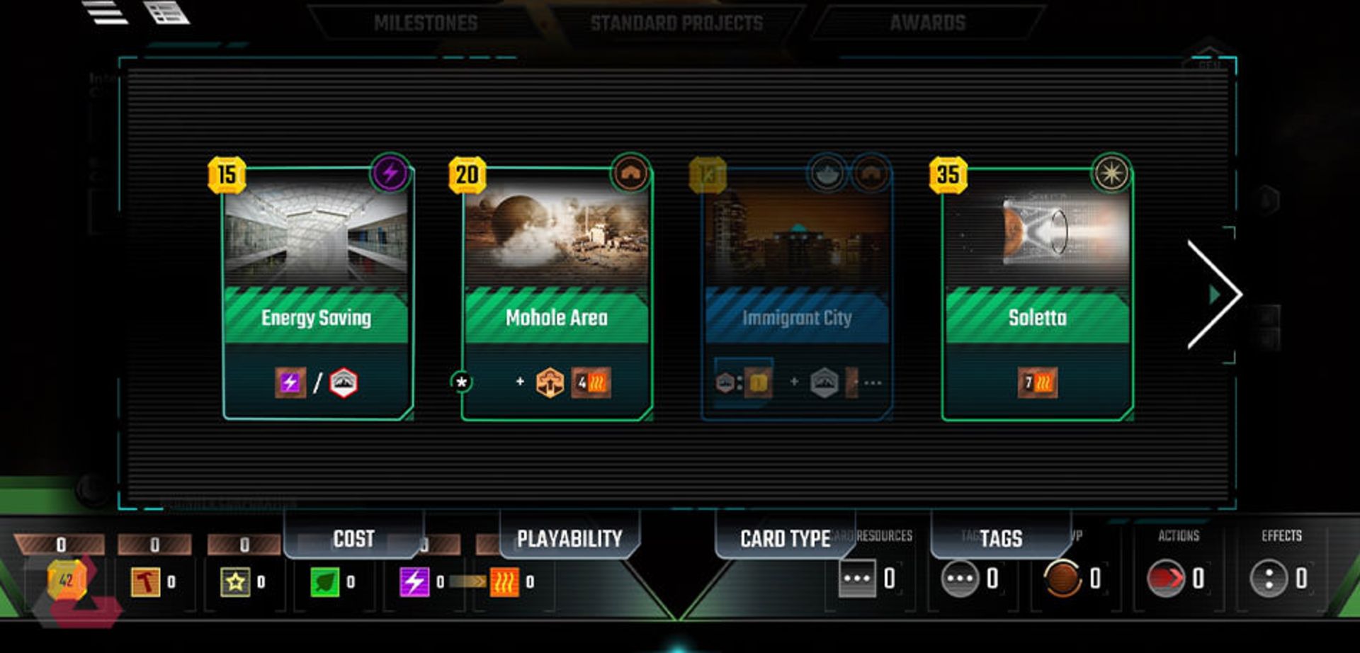 بازی موبایل terraforming mars