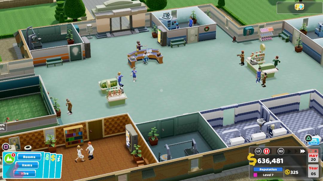 بررسی بازی Two Point Hospital