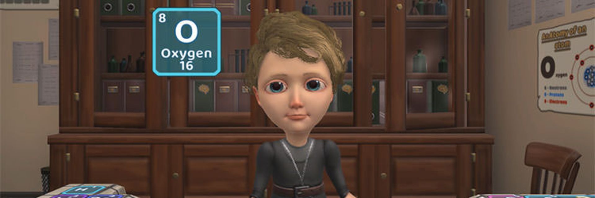 Human Heroes Atom Blast - Elements With Curie