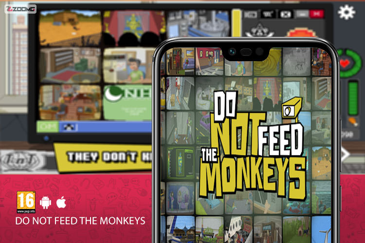 دانلود بازی اندروید Do Not Feed the Monkeys - زومجی
