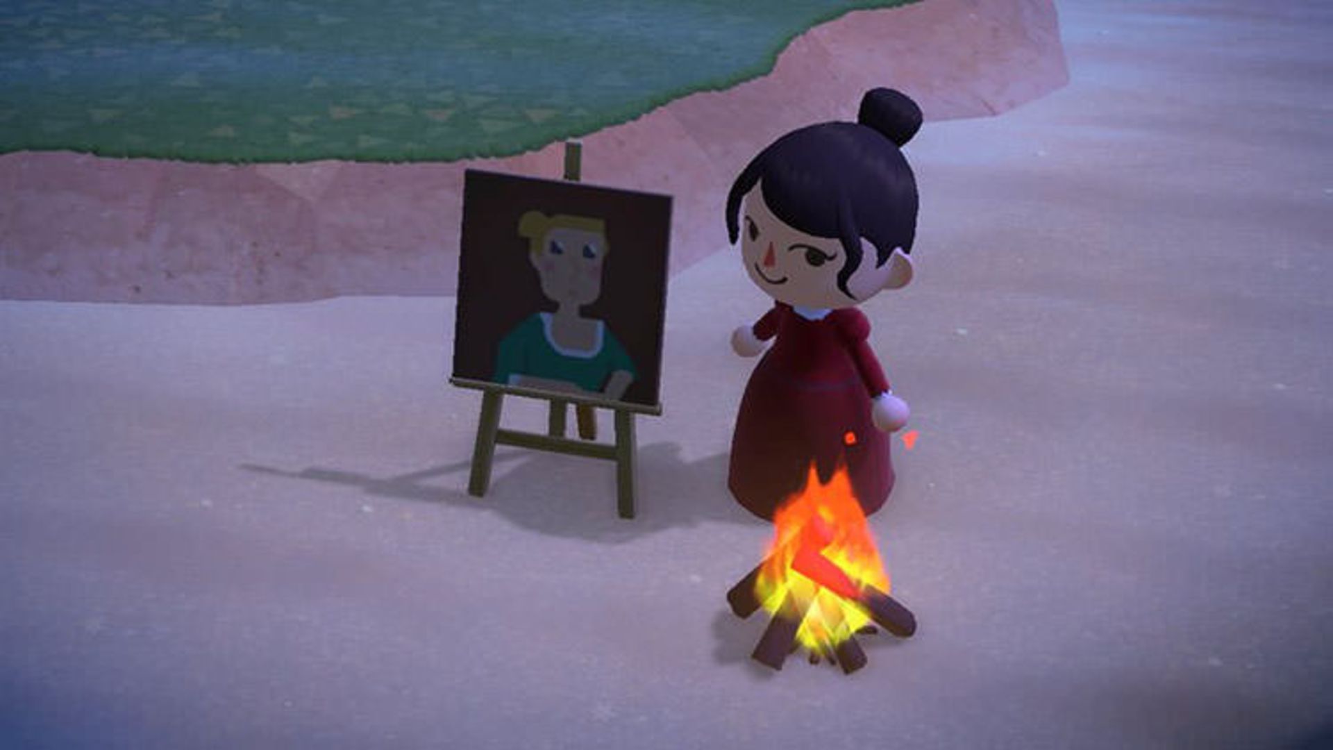 Portrait of a Lady on Fire / Animal Crossing: New Horizons