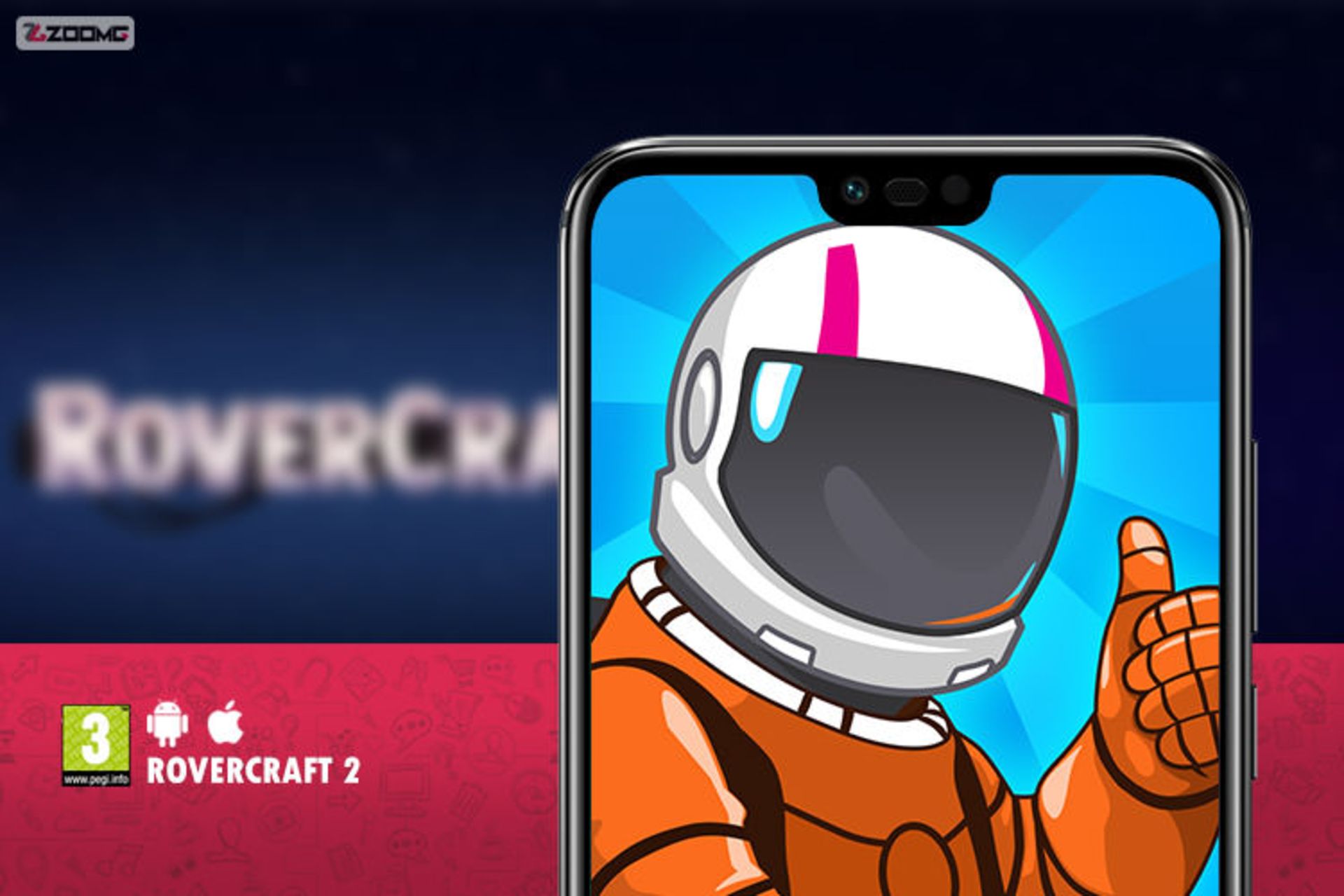 معرفی بازی موبایل rovercraft 2