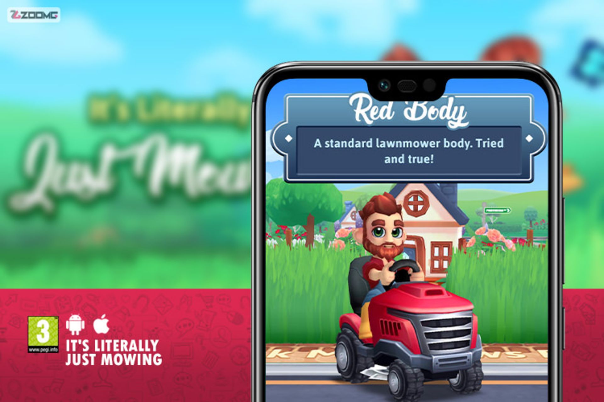 It's Literally Just Mowing