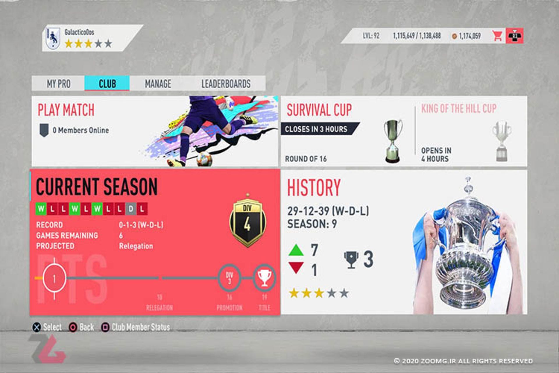 pro club