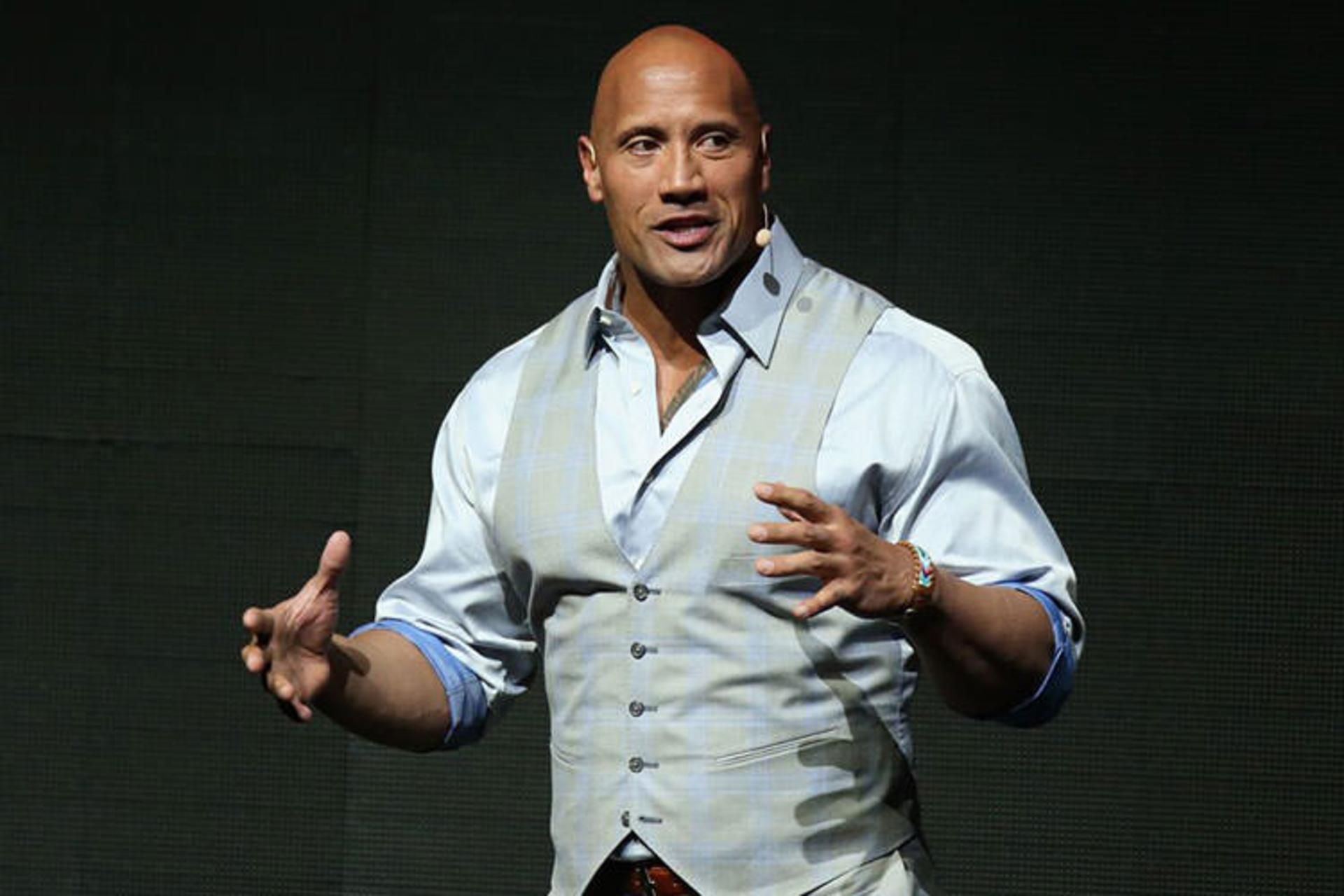 دواین جانسون / Dwayne Johnson مسئول سخنرانی