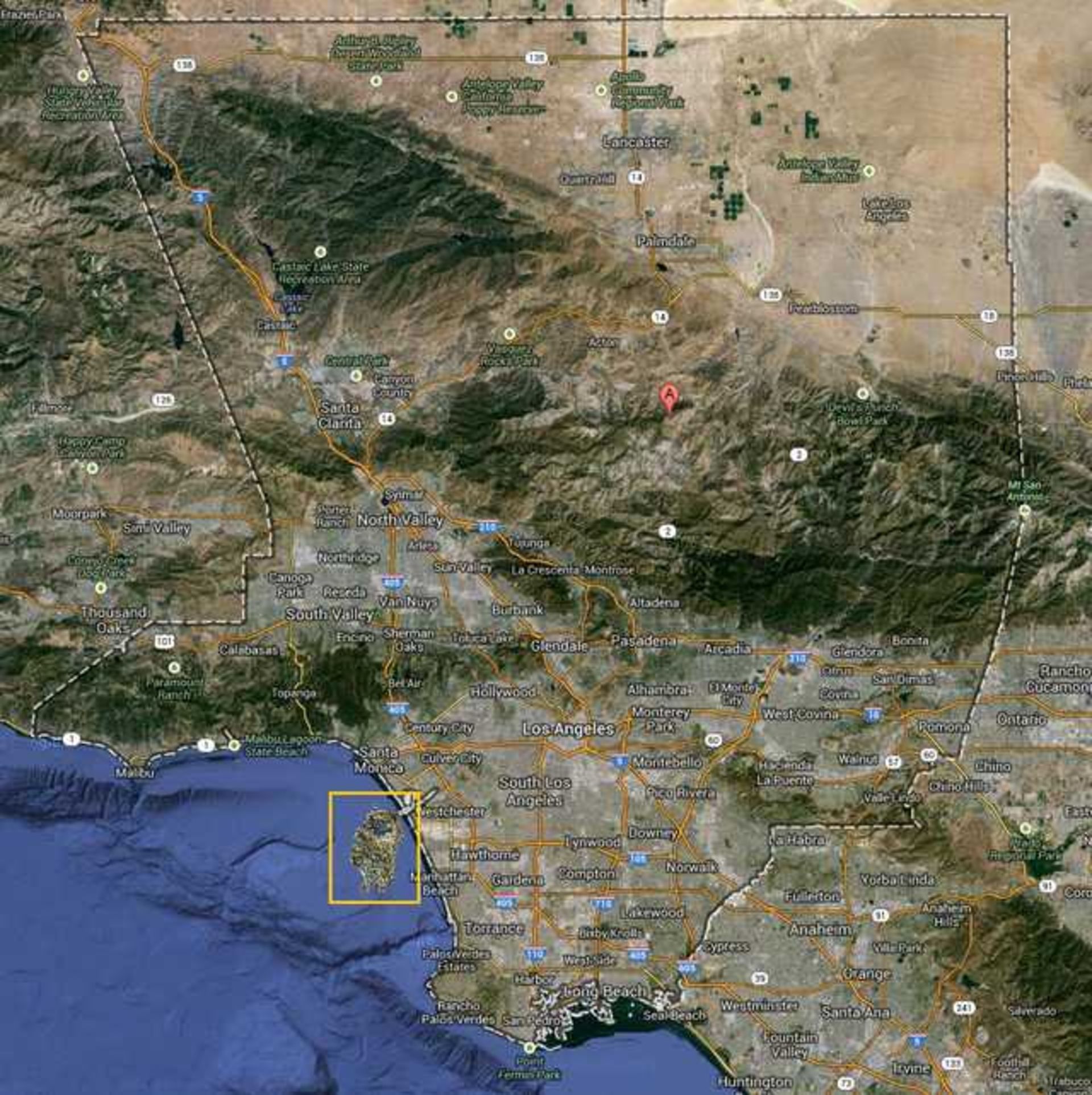 Los Santos vs LA