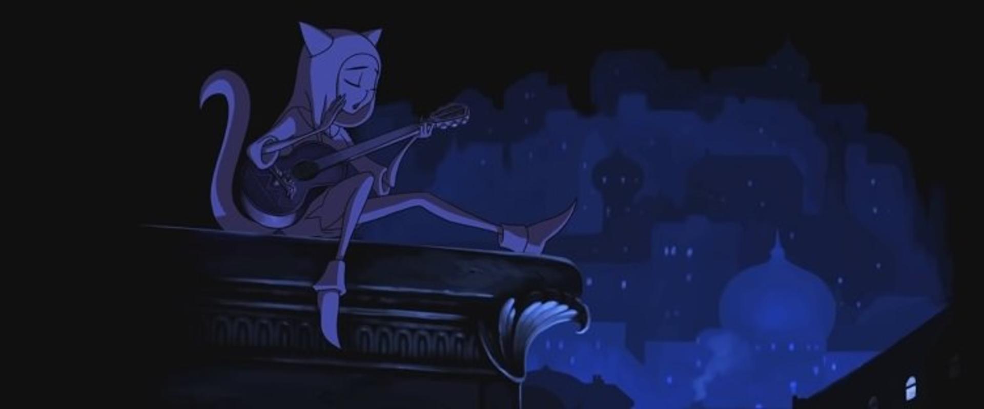 the cat piano