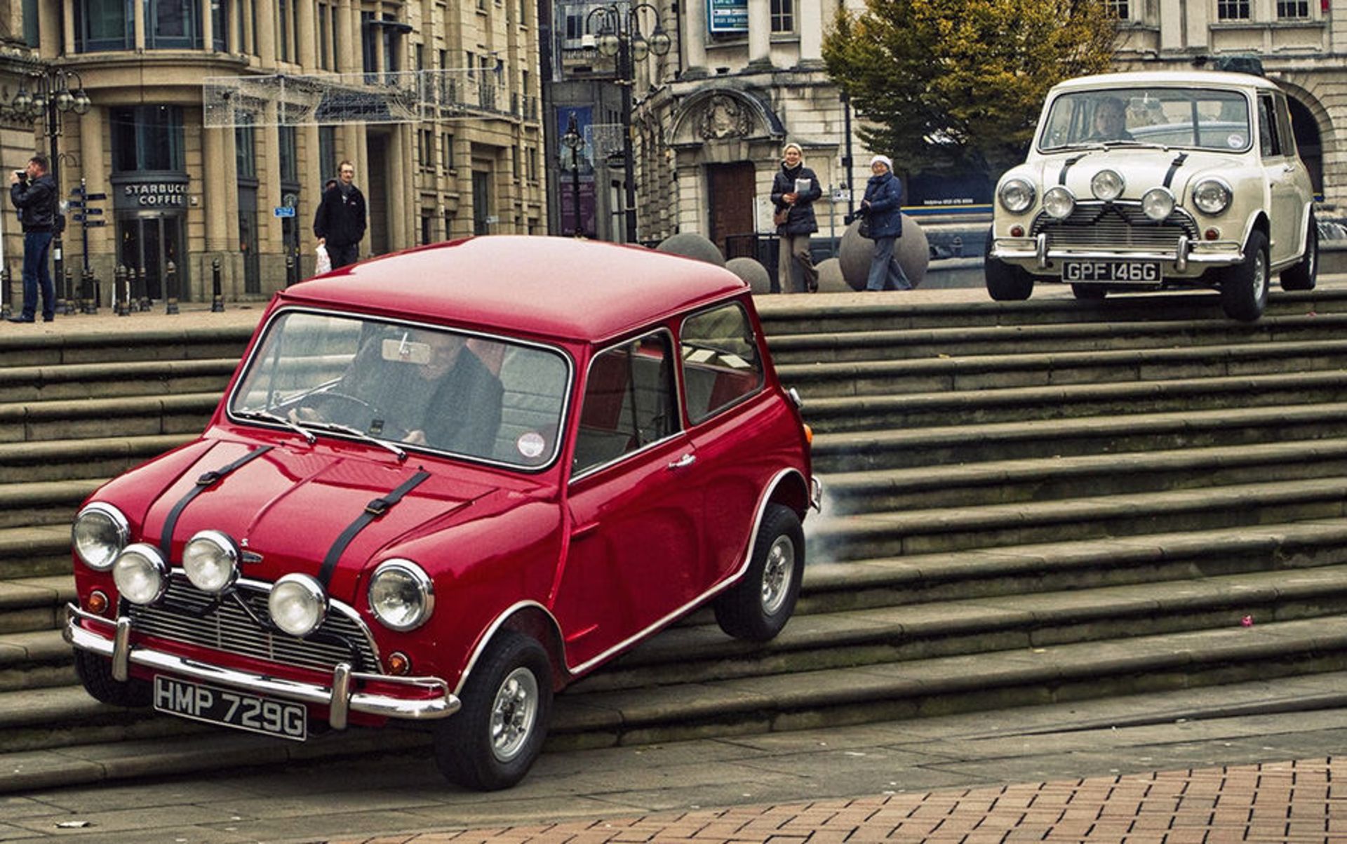 italian job mini cooper