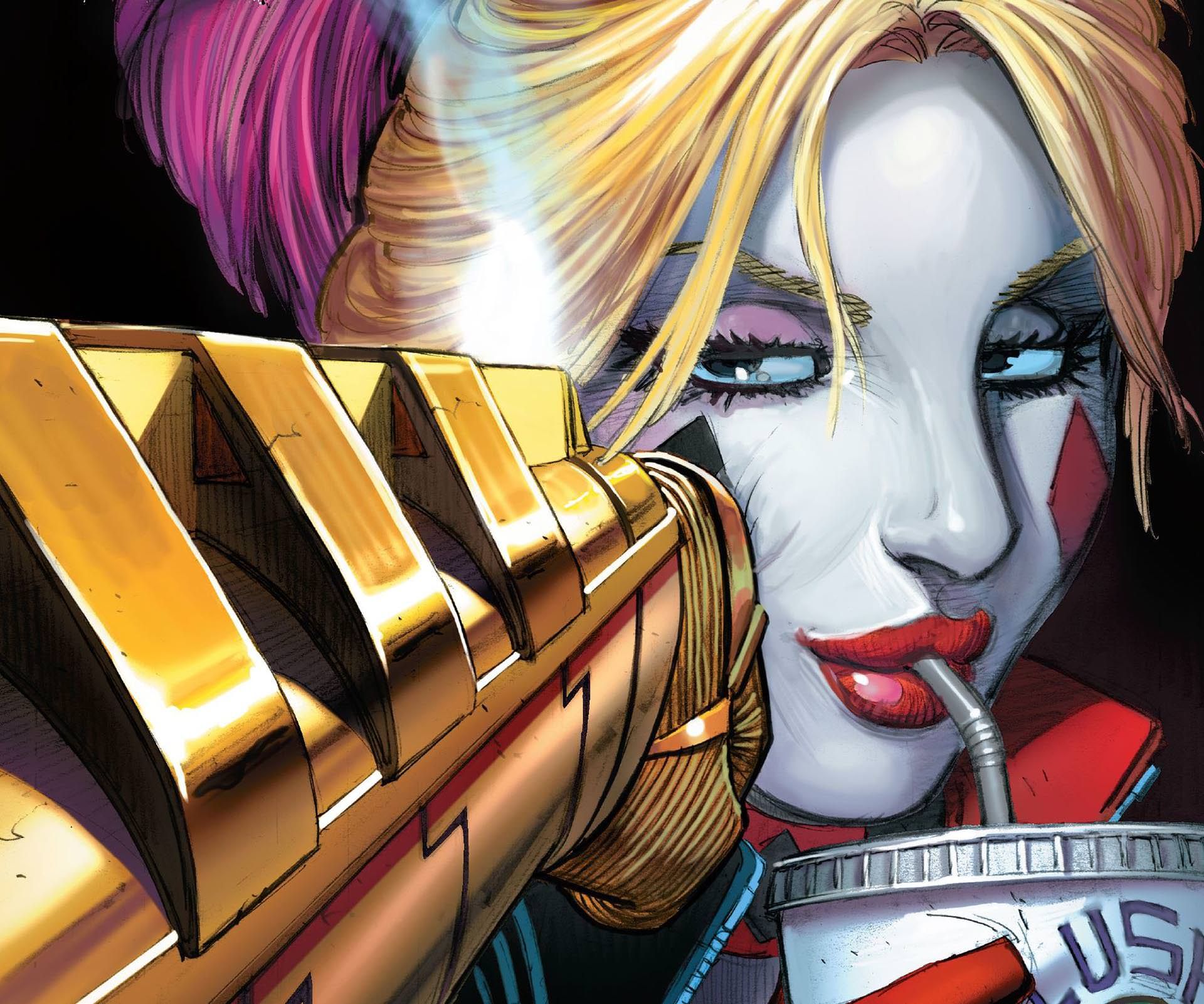 هارلی کویین - جوکر - دی سی کامیکس - harley quinn - joker - dc comics