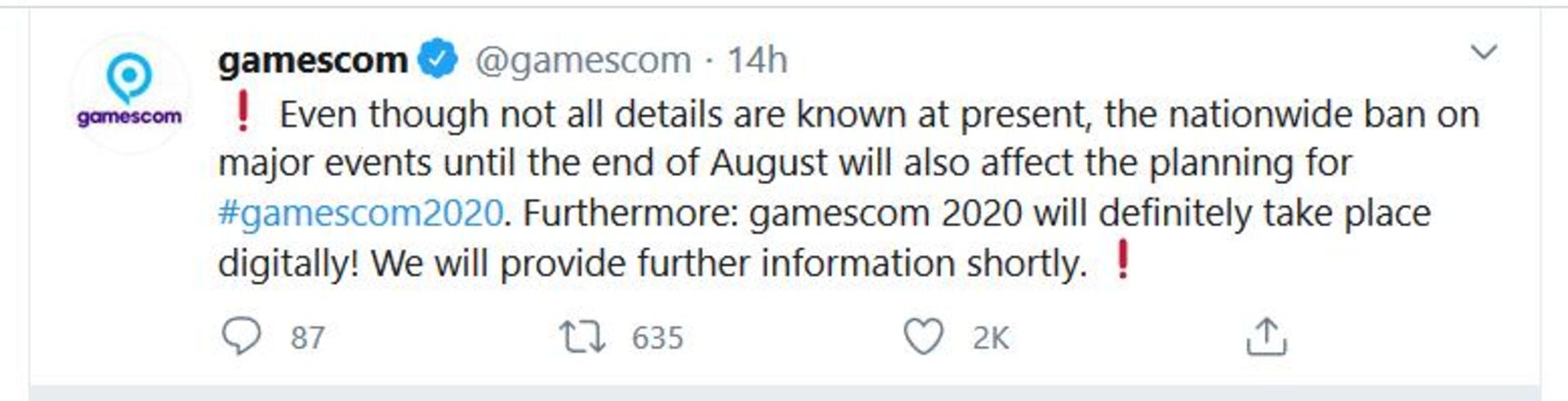 Gamescom 2020