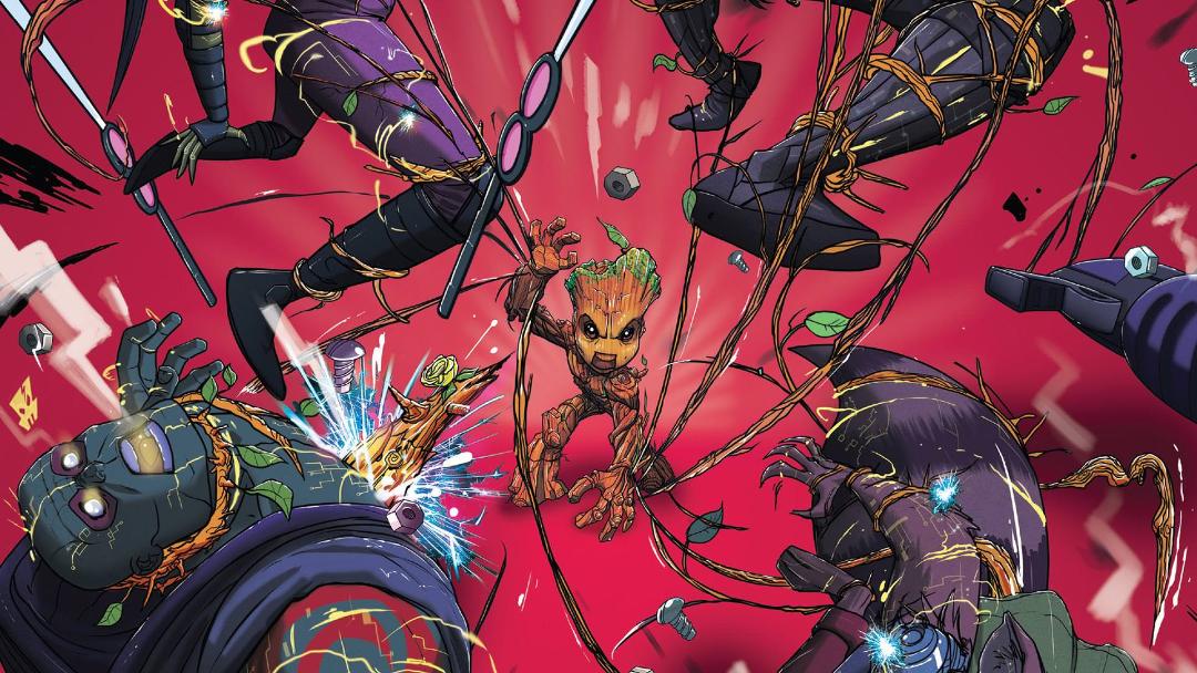 گروت - مارول کامیکس - نگهبانان کهکشان - groot - gaurdians of the galaxy - marvel comics