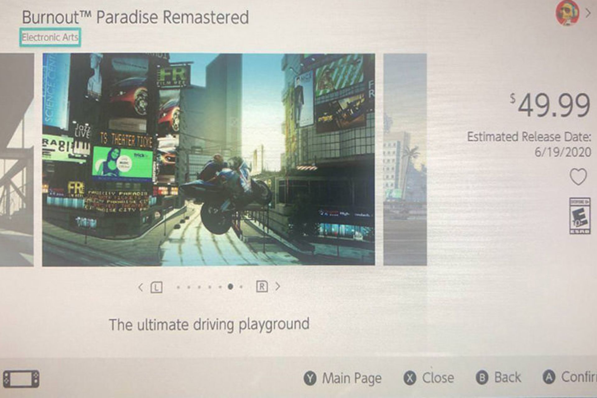 بازی Burnout Paradise Remastered