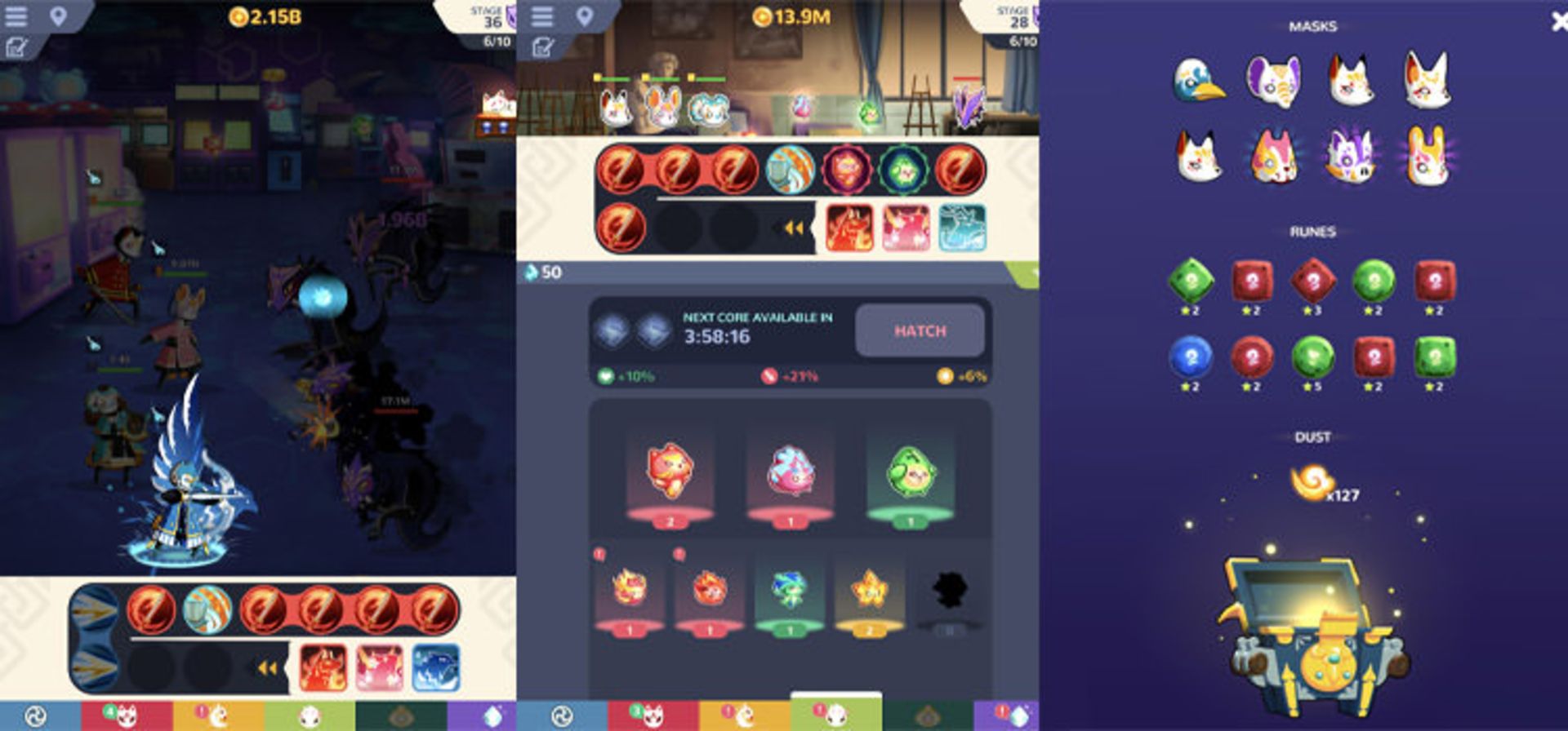Masketeers : Idle Has Fallen