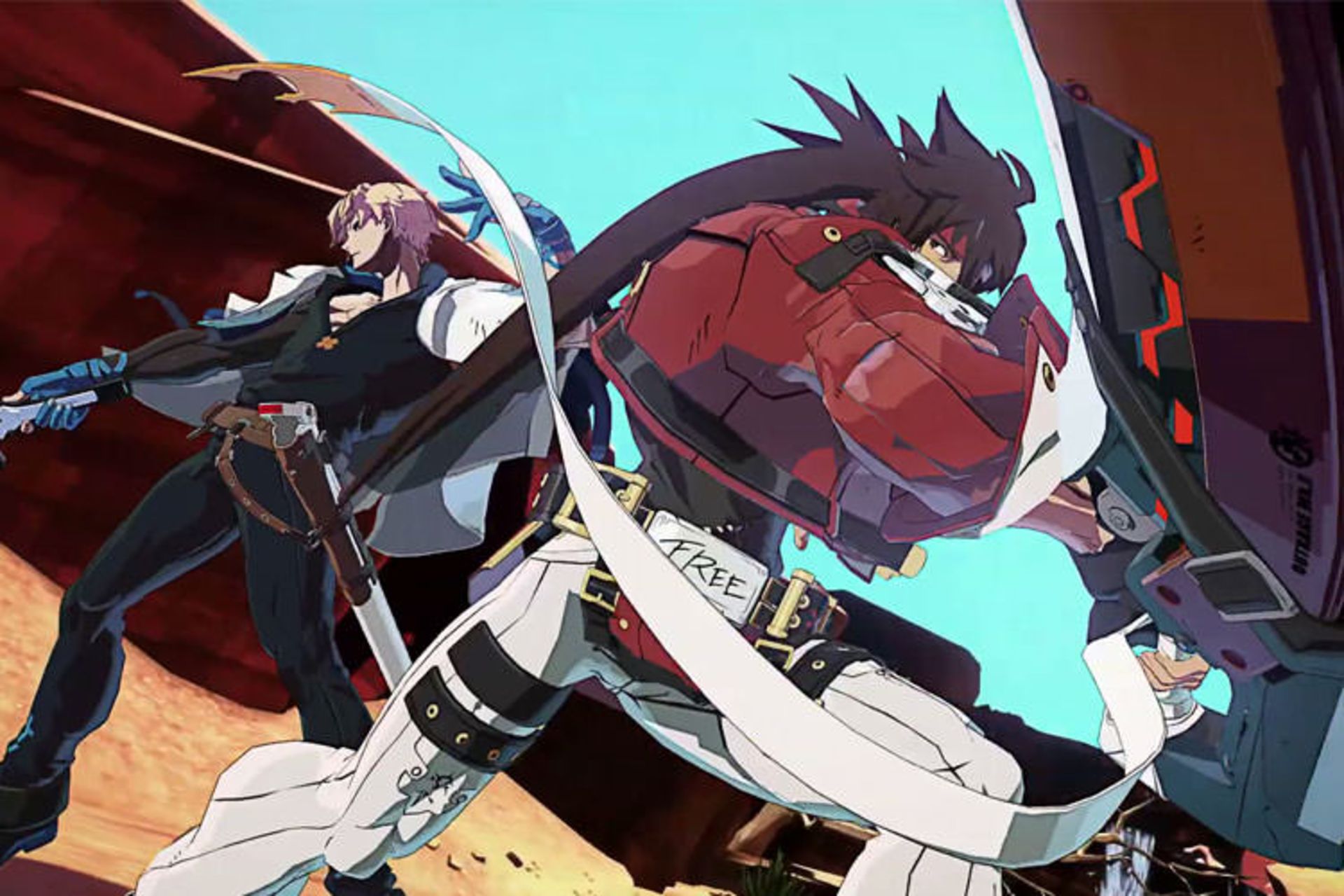 دو کاراکتر داستانی Guilty Gear Strive پشت به پشت در حال نبرد