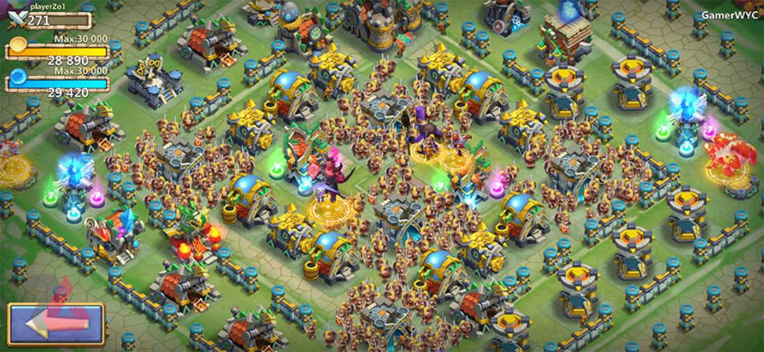 بازی Castle Clash