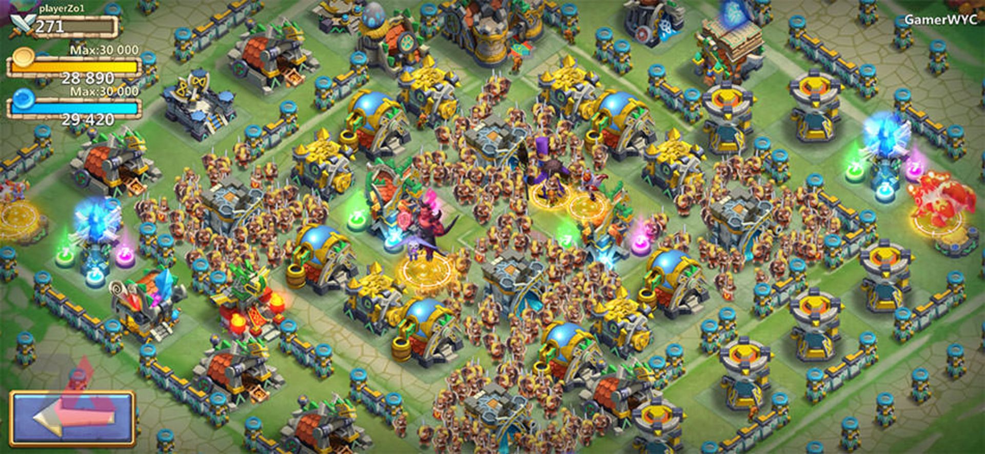 بازی Castle Clash