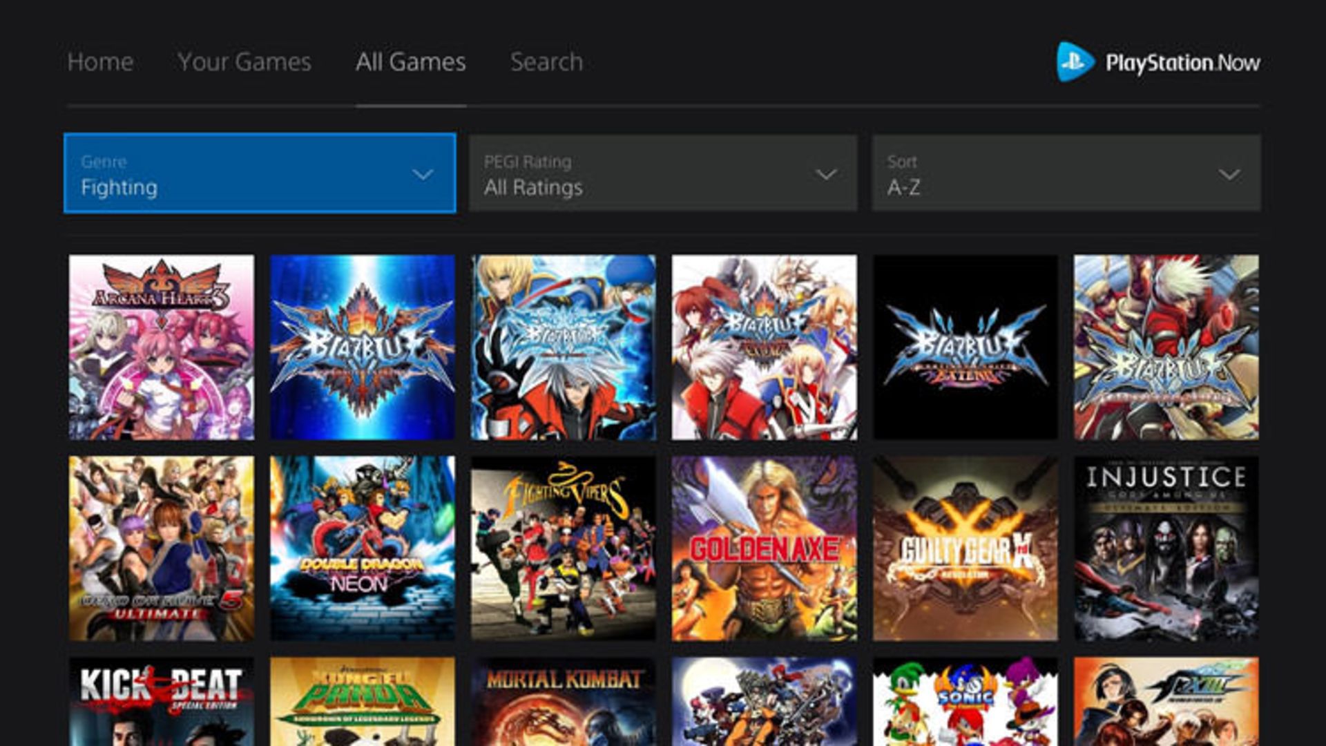 سرویس PlayStation Now