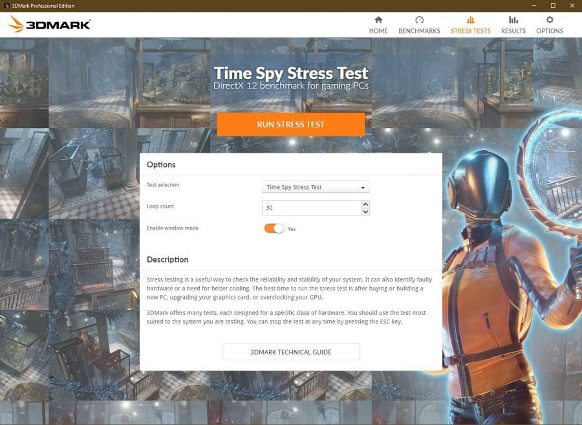 3DMark Stress Test 