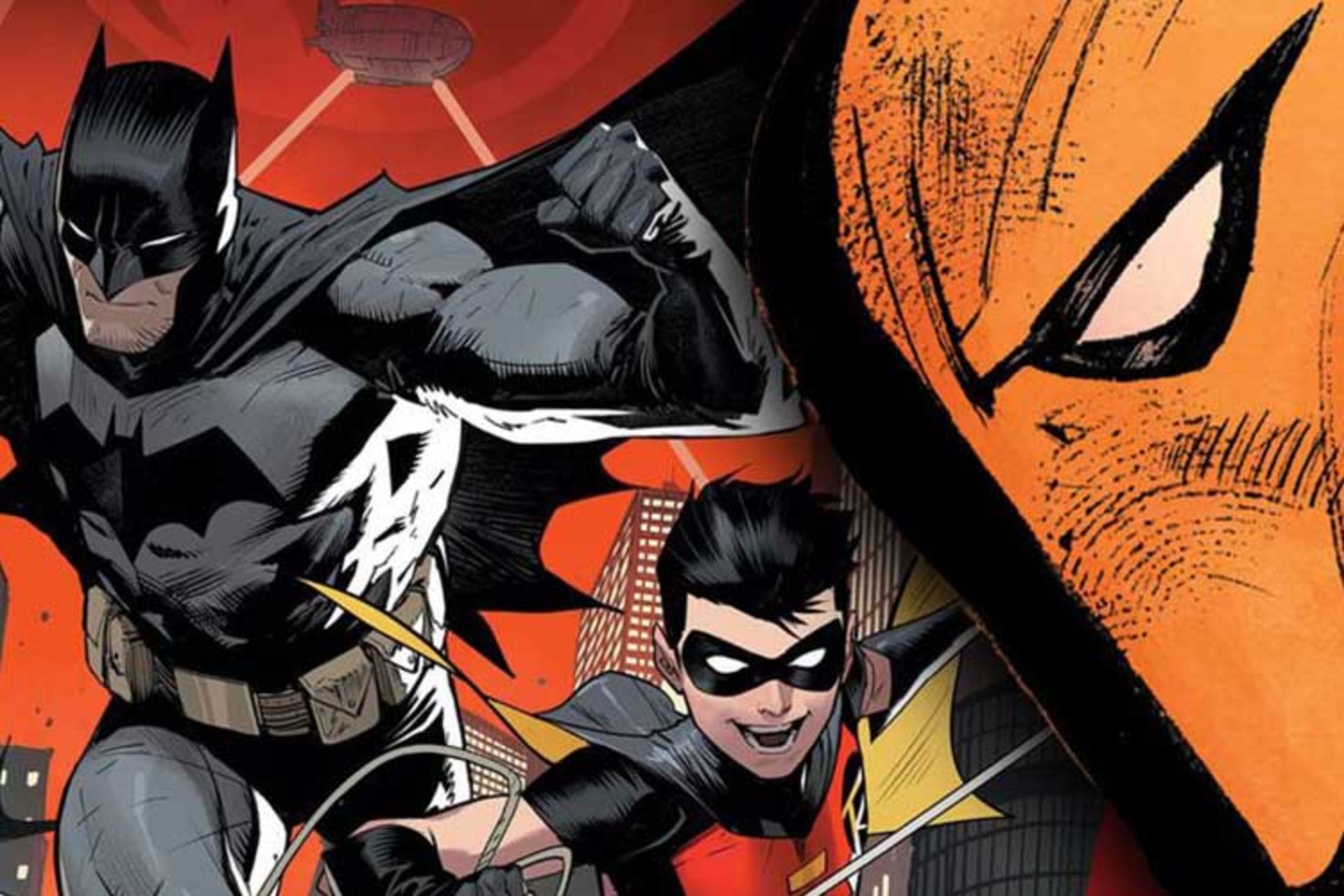 deathstroke - batman - robin