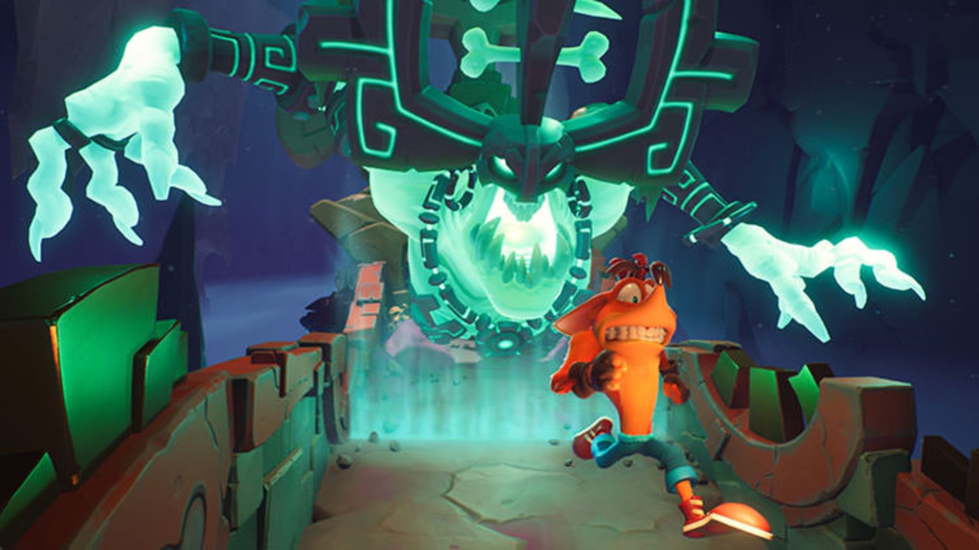 فرار کرش از دست دشمنان در Crash Bandicoot 4: It's All About Time