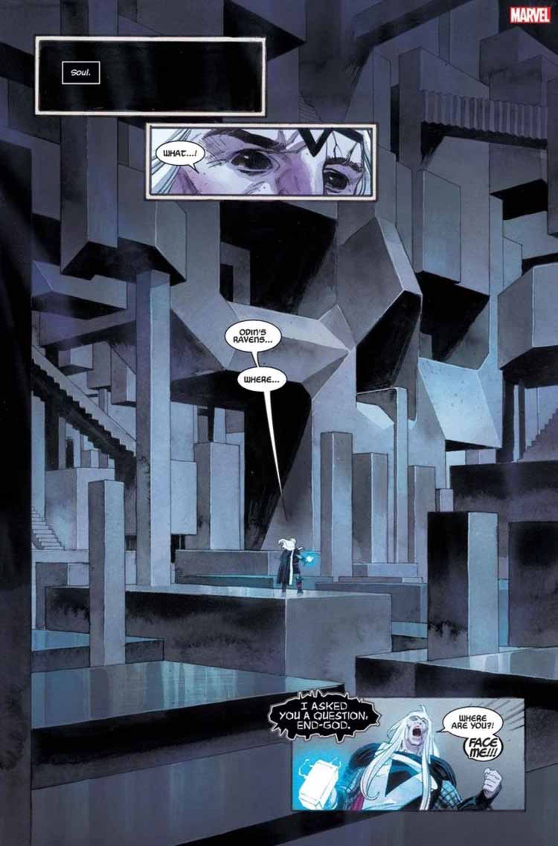 thor screaming