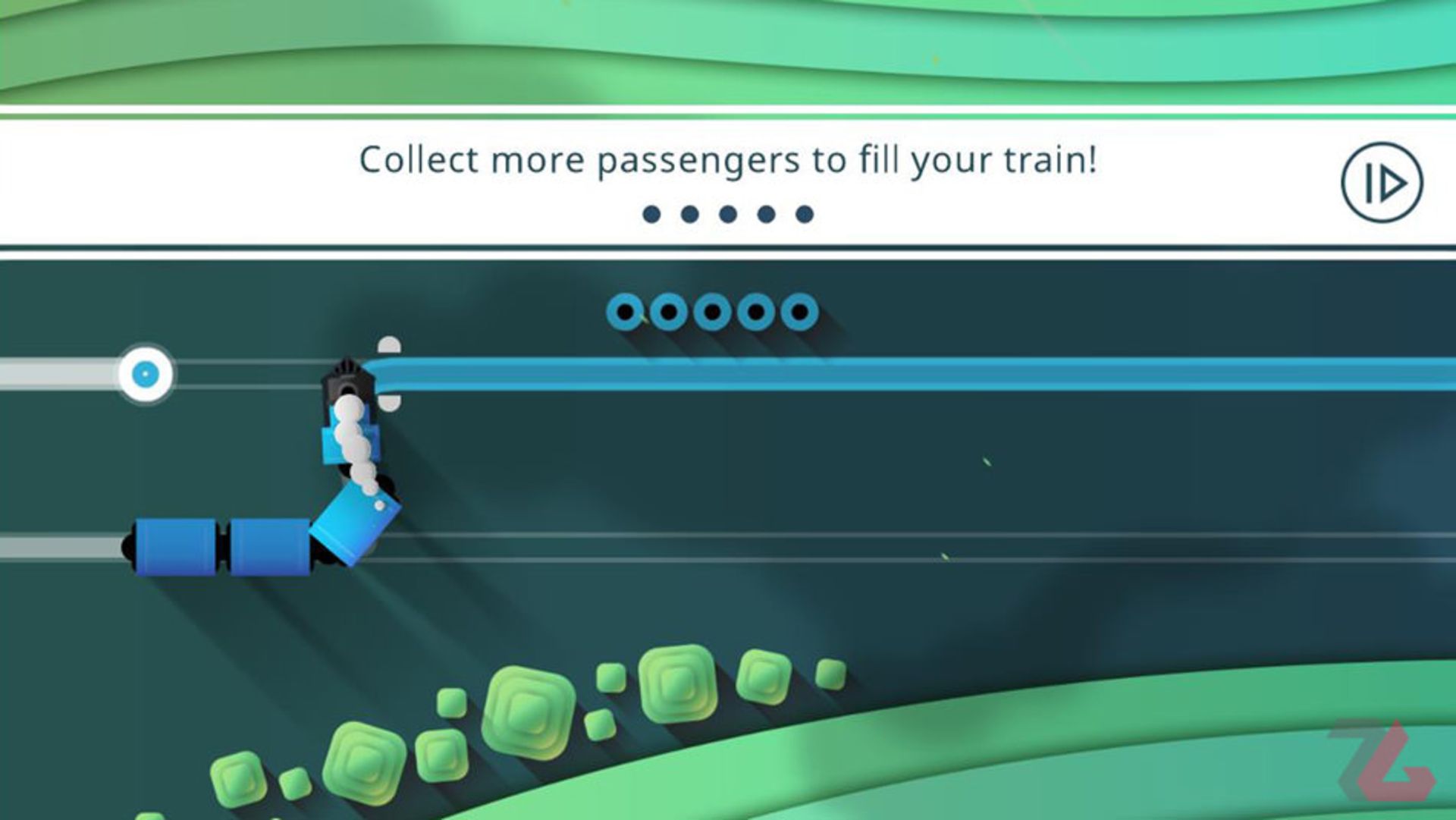 آموزش چگونه تغییر مسیر دادن قطار در بازی Railways