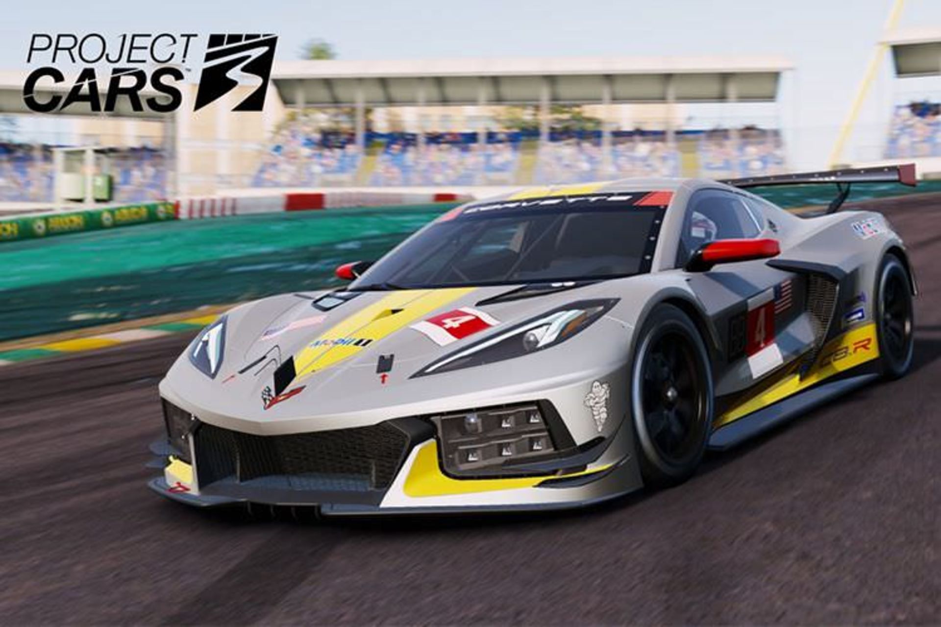 اتومبیل ها در حال مسابقه دادن در بازی Project Cars 3
