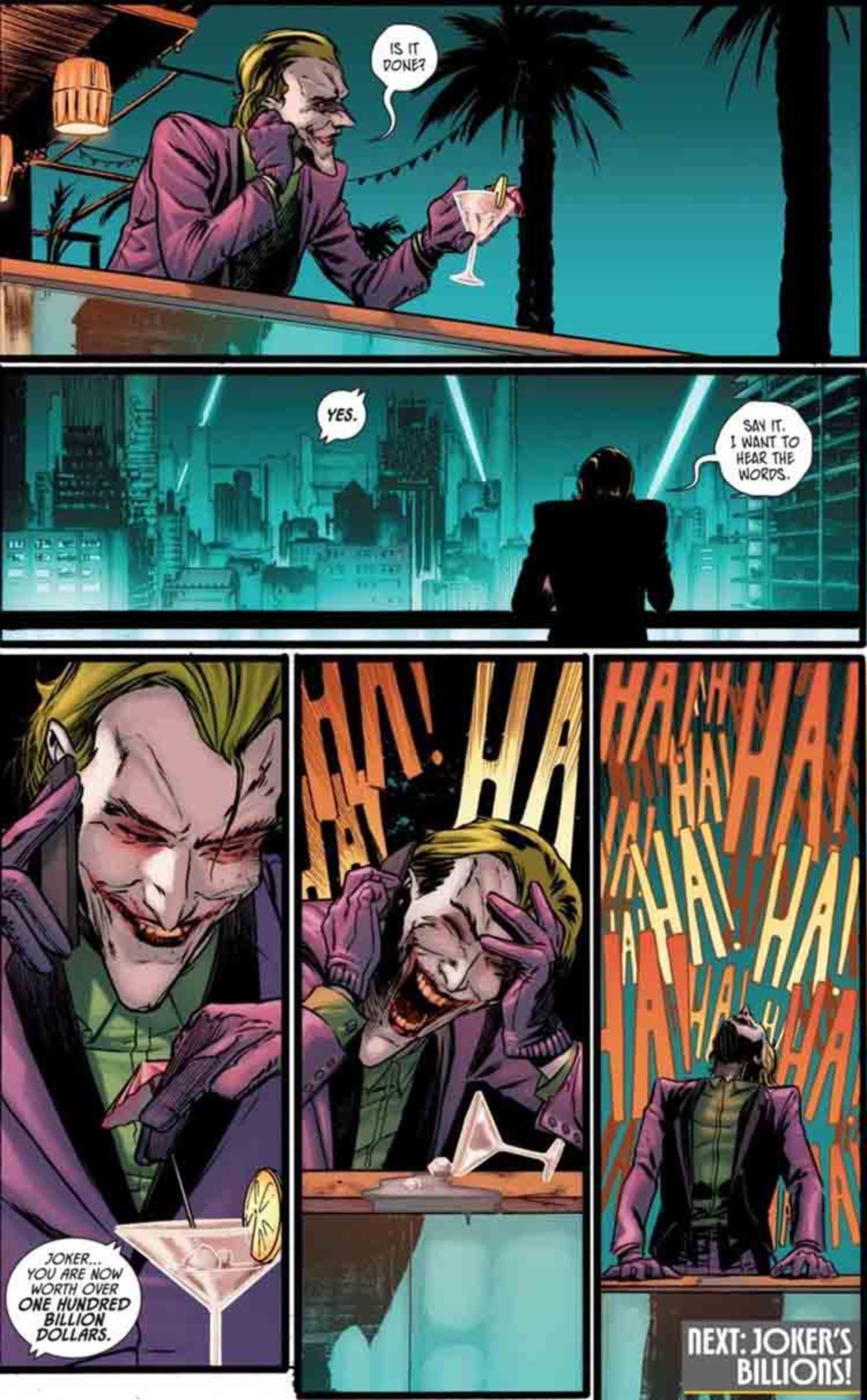 joker laughing