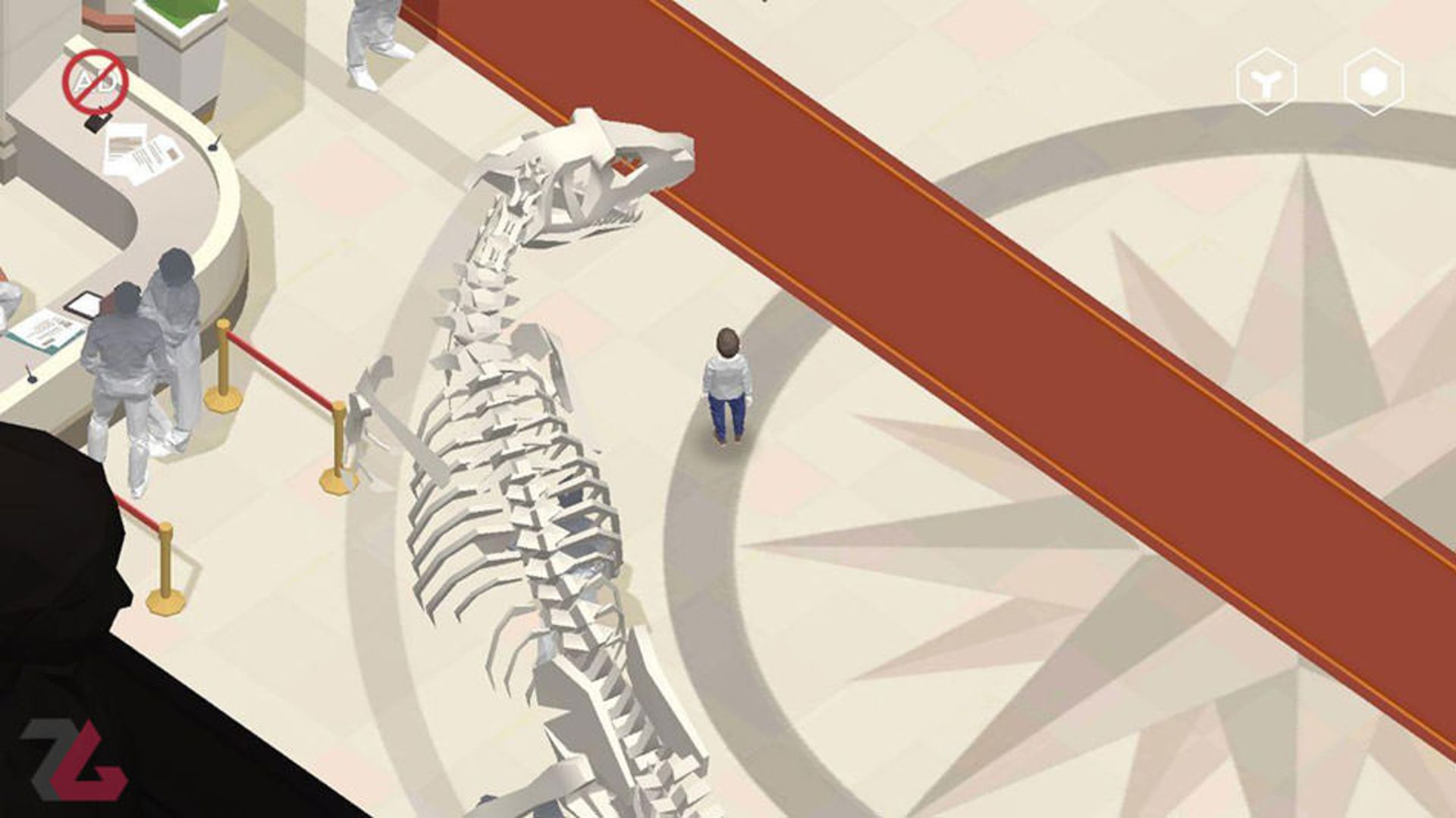 محیط موزه بازی Trick Art Dungeon