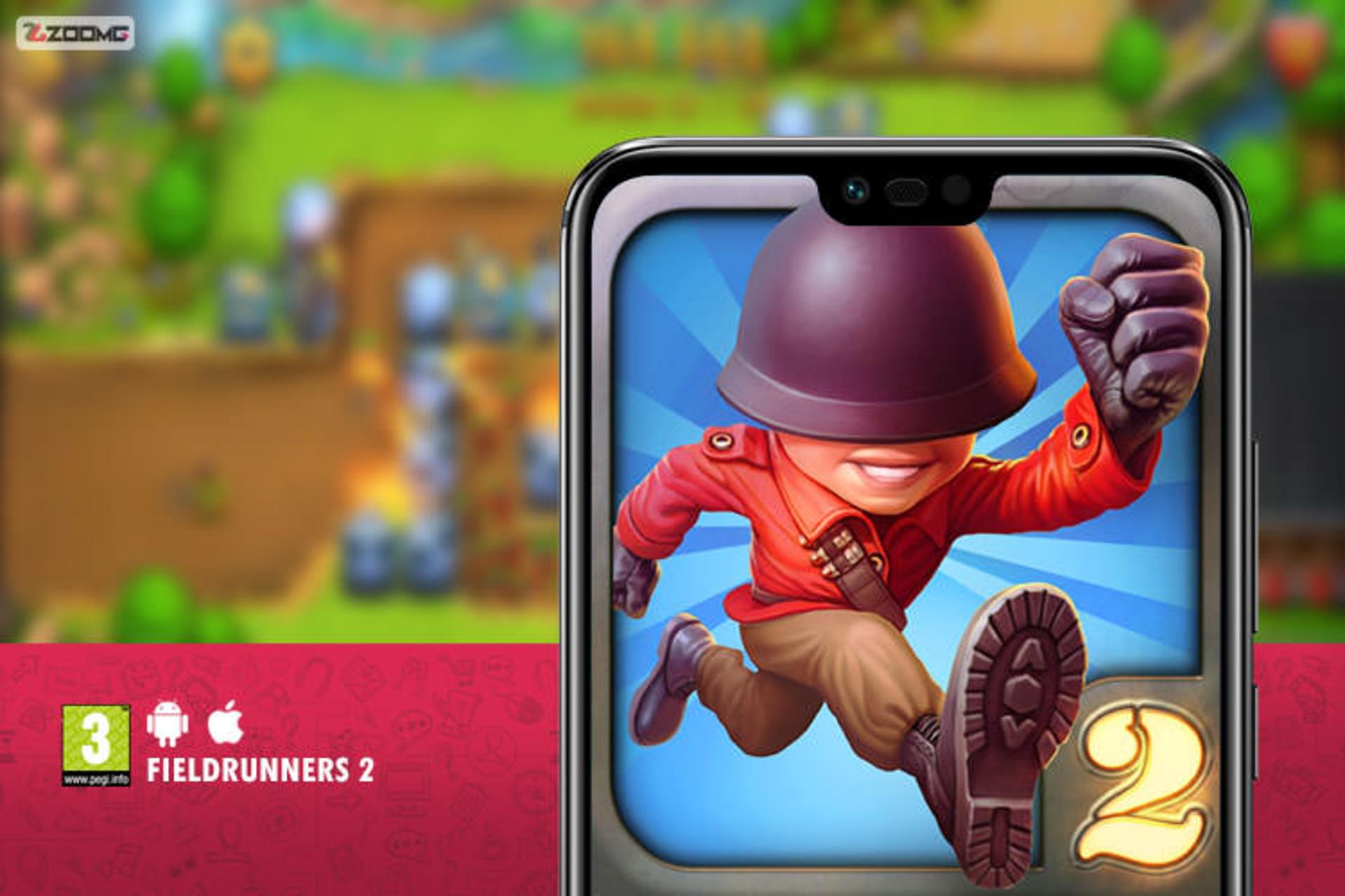 کاور بازی موبایل Fieldrunners 2