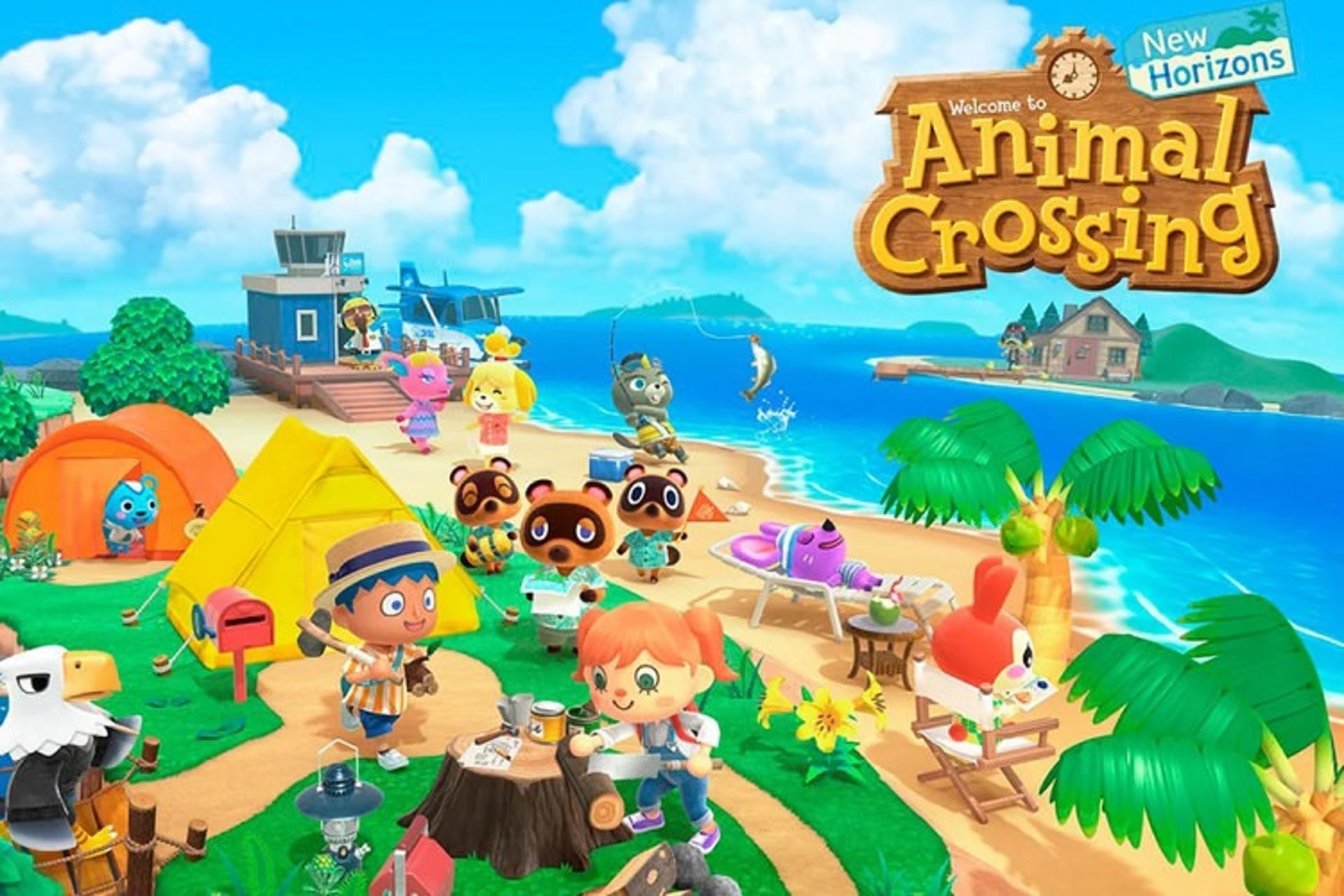 تصویر جلد Animal Crossing New Horizons