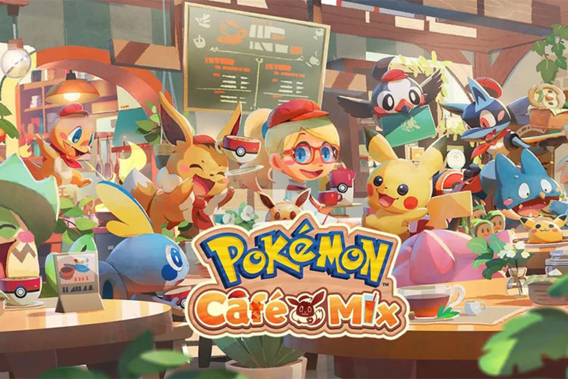 بازی جدید Pokemon Cafe Mix برای نینتندو سوییچ
