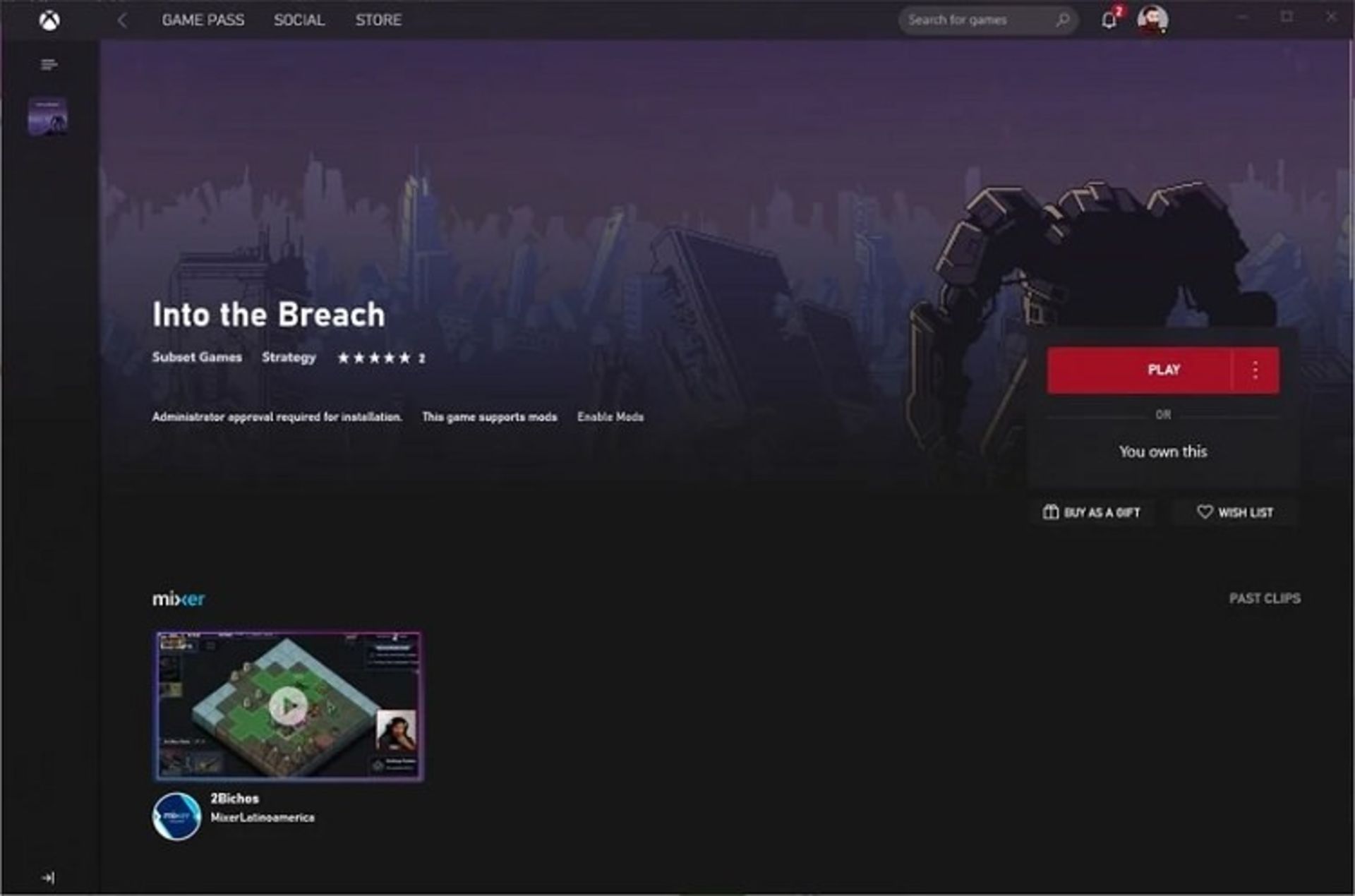 Xbox (Beta) Store