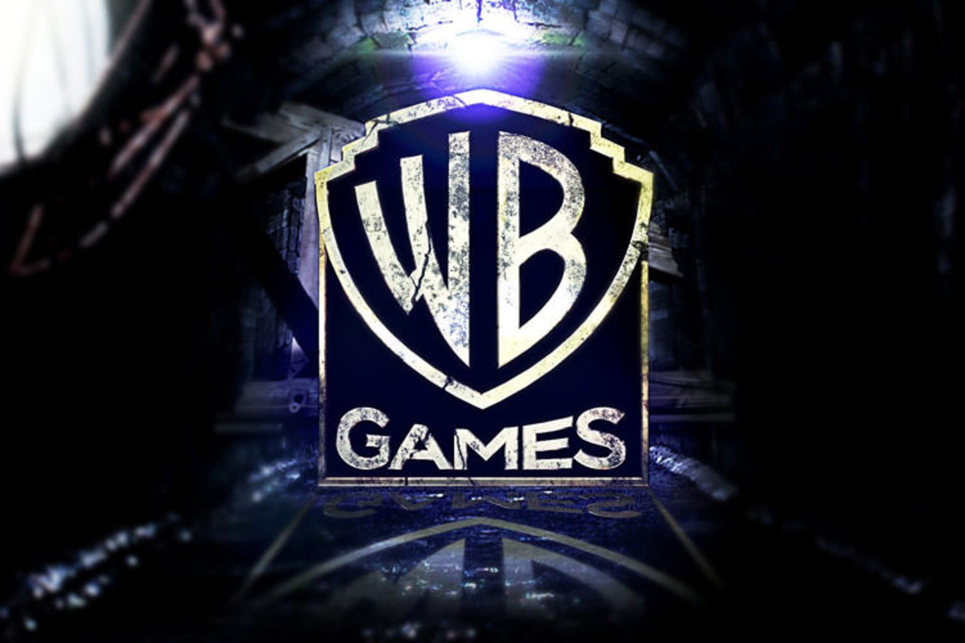 لوگو شرکت WB Games با رنگ های متفاوت