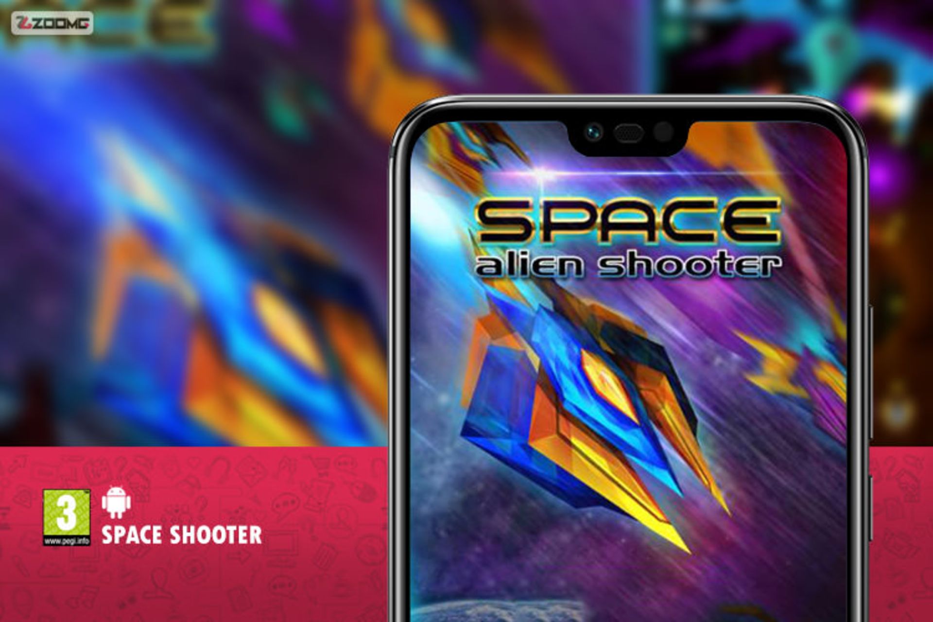 معرفی بازی موبایل SPACE SHOOTER