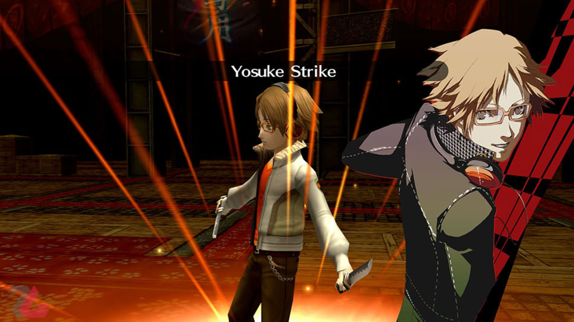 یوسکه در بازی Persona 4 Golden