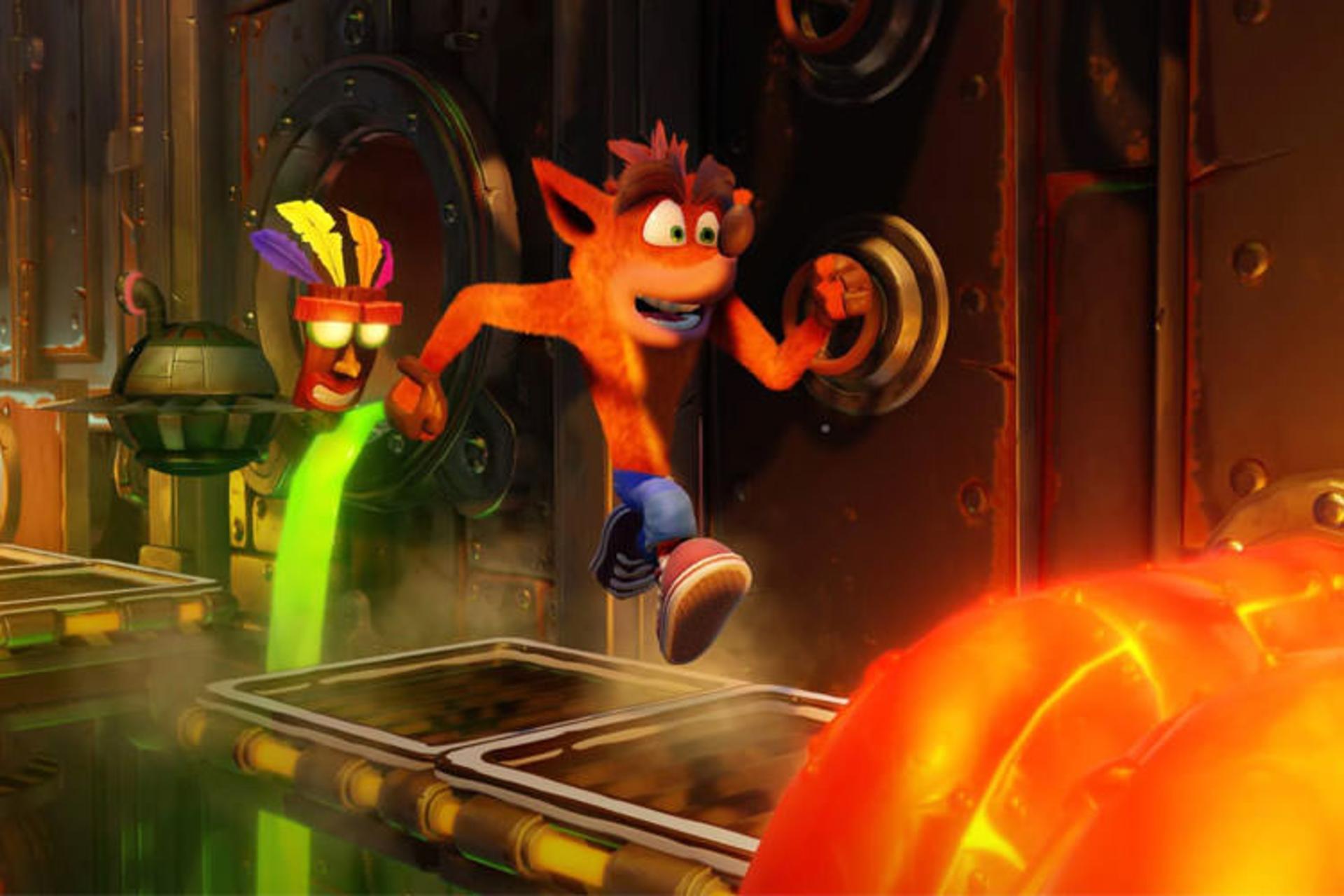 بازی Crash Bandicoot