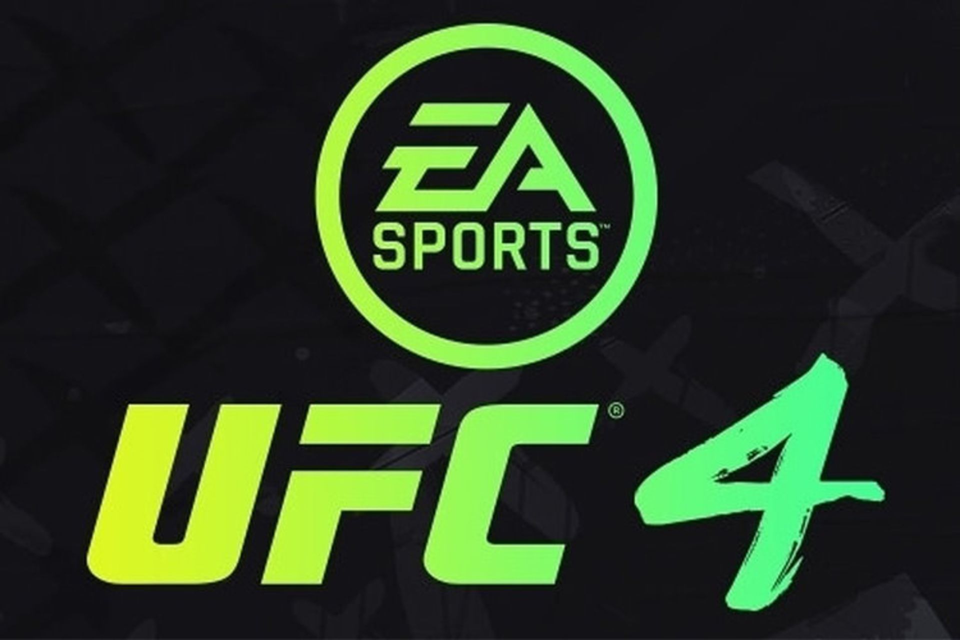 لوگوی بازی مبارزه ای UFC 4