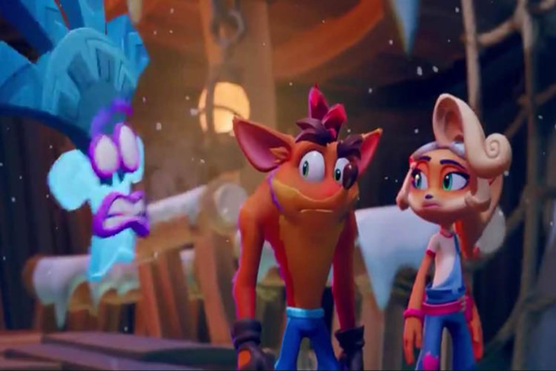 کرش و کوکو کنار هم در بازی Crash Bandicoot 4: It’s About Time
