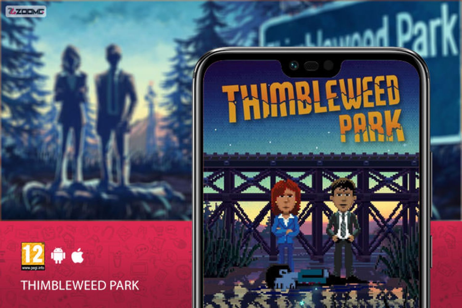 Thimbleweed Park Cover