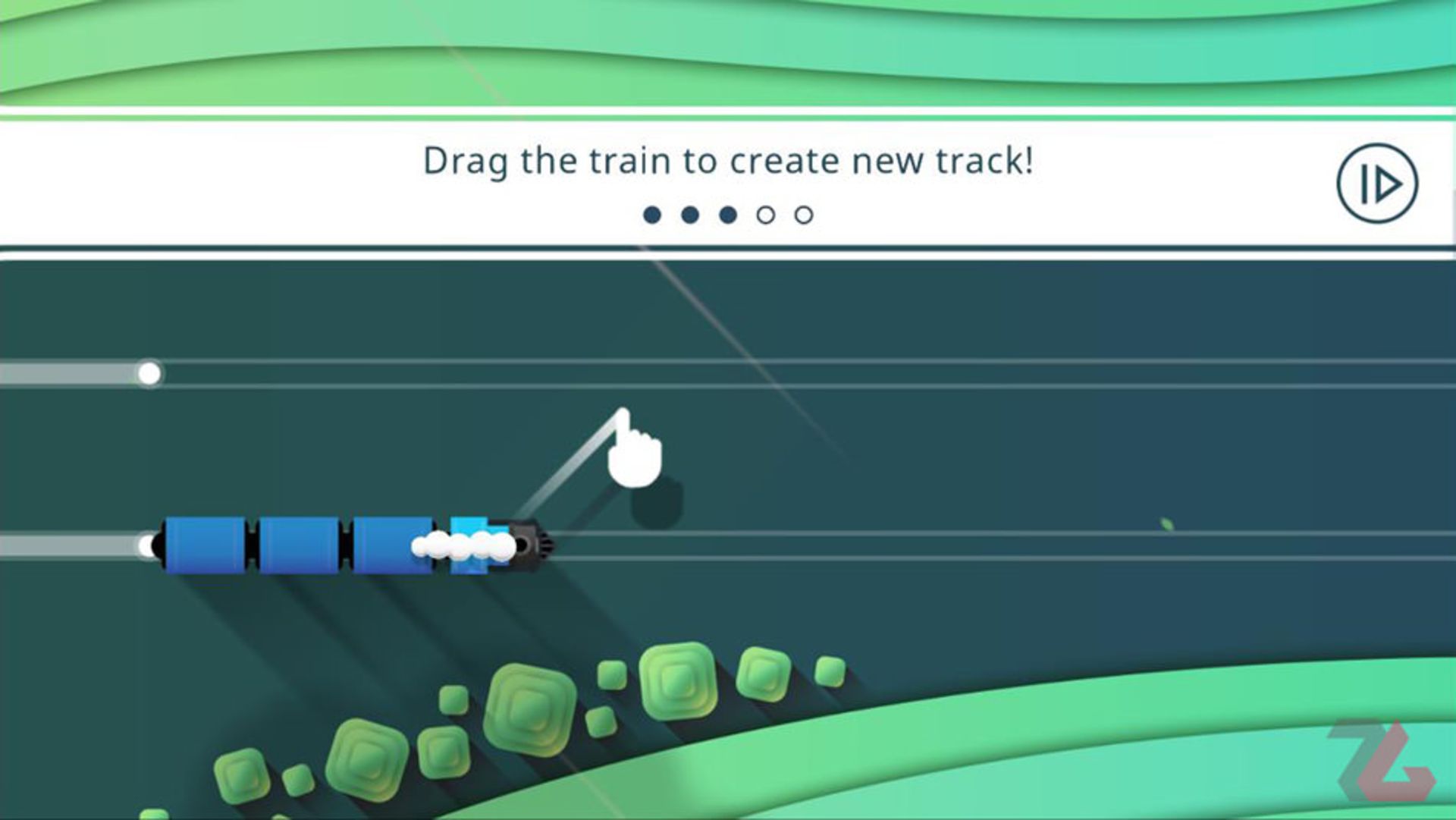 آموزش چگونه هدایت کردن قطار در بازی Railways