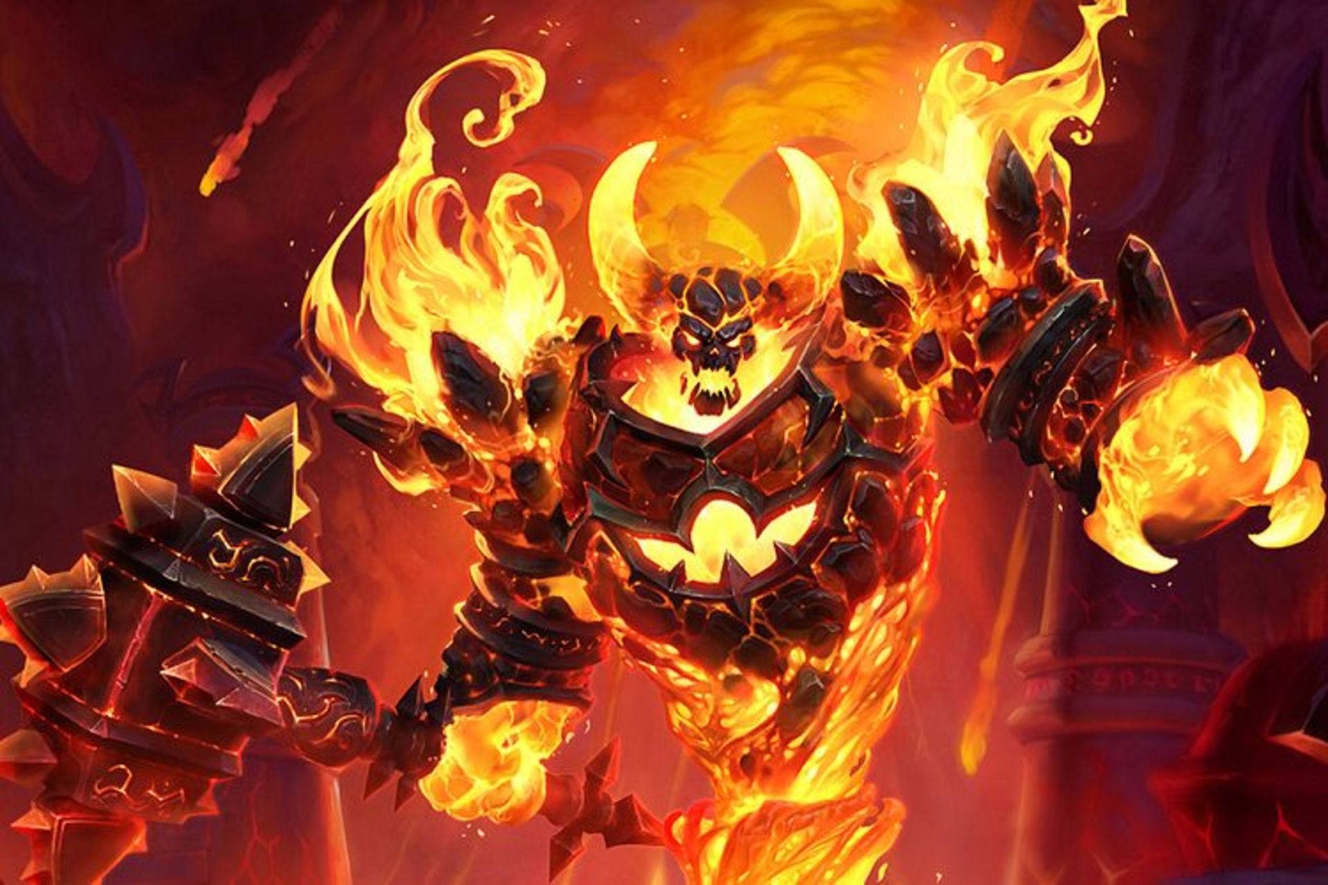 کاراکتر دنیای وارکرفت Ragnaros
