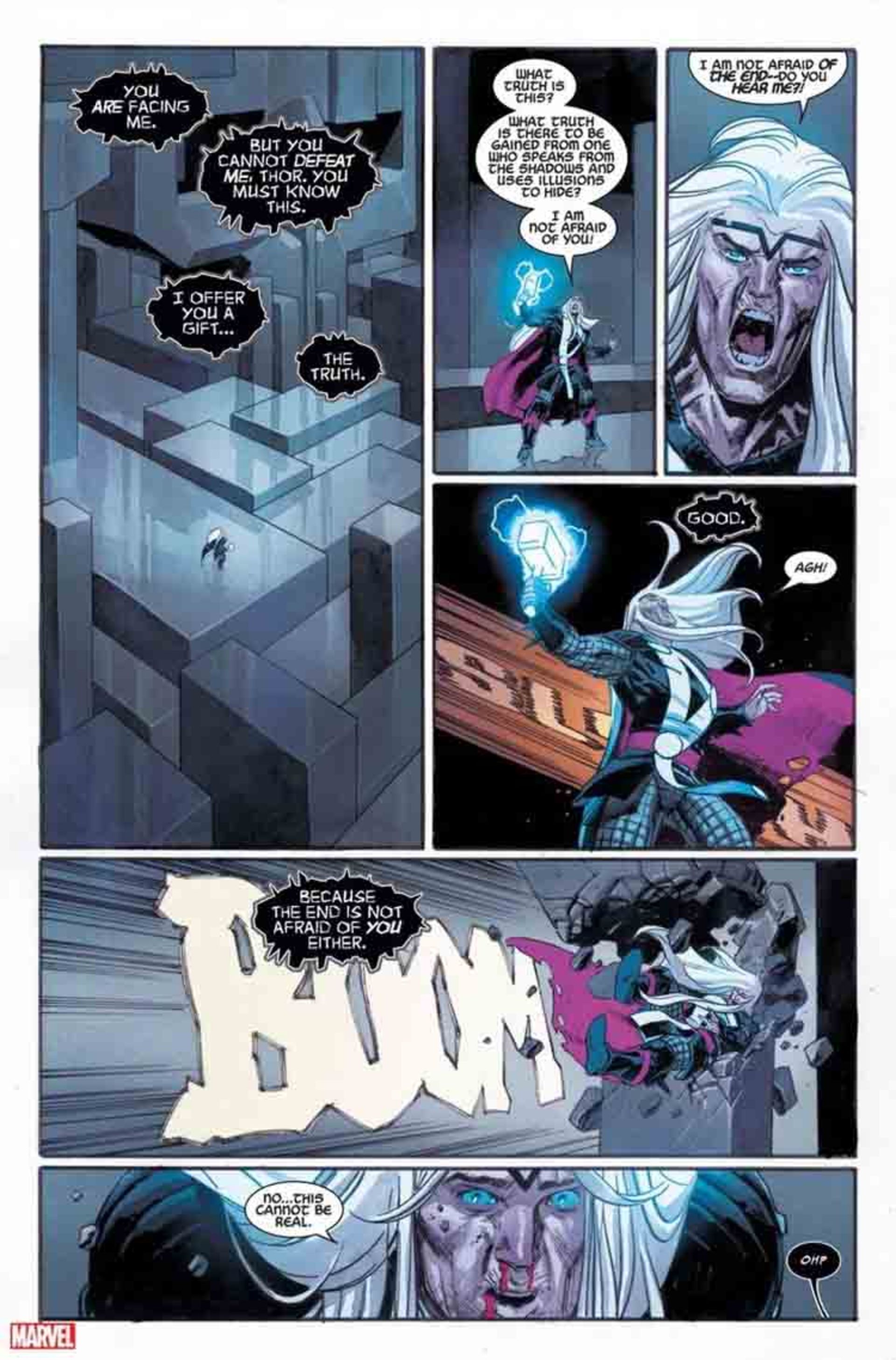 thor screaming