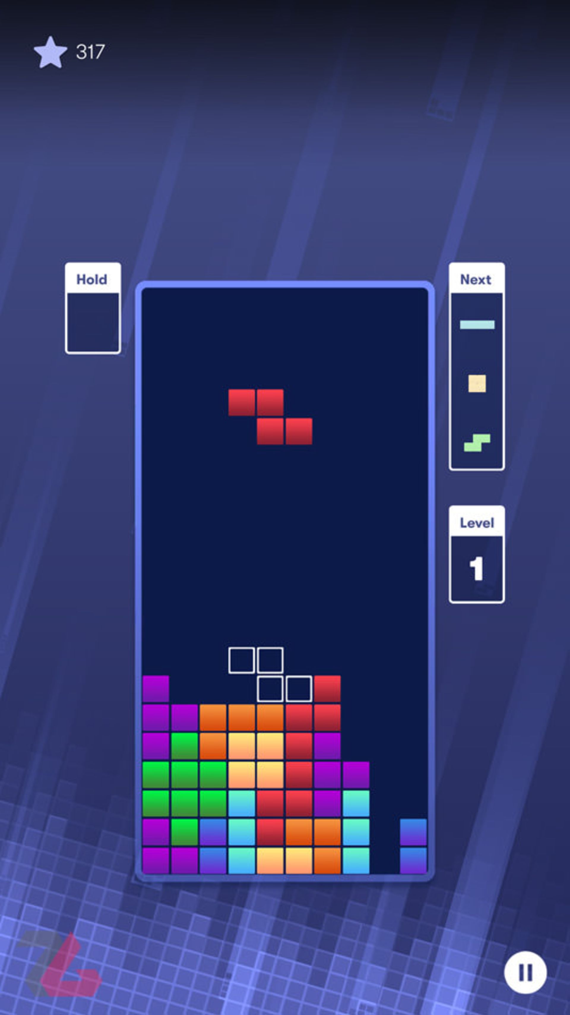 معرفی بازی موبایل Tetris
