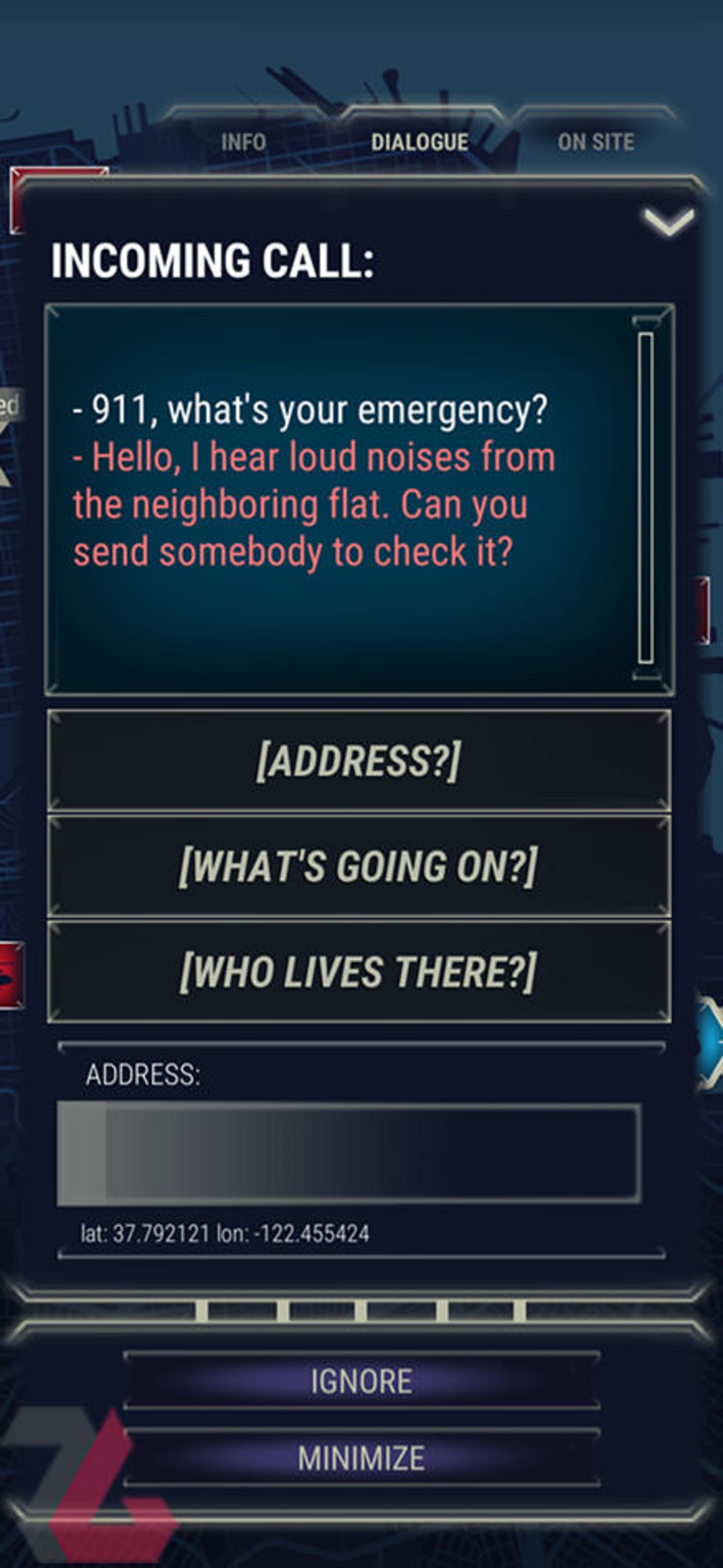 بازی A Operator 911