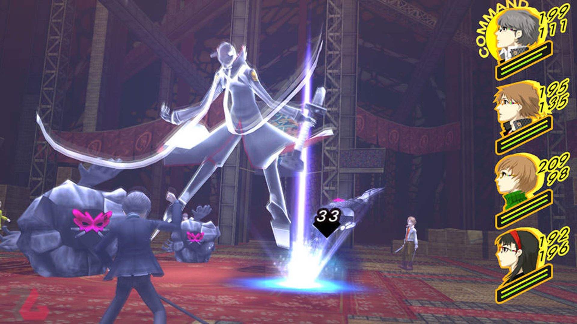 پرسونا ایزاناگی در Persona 4 Golden