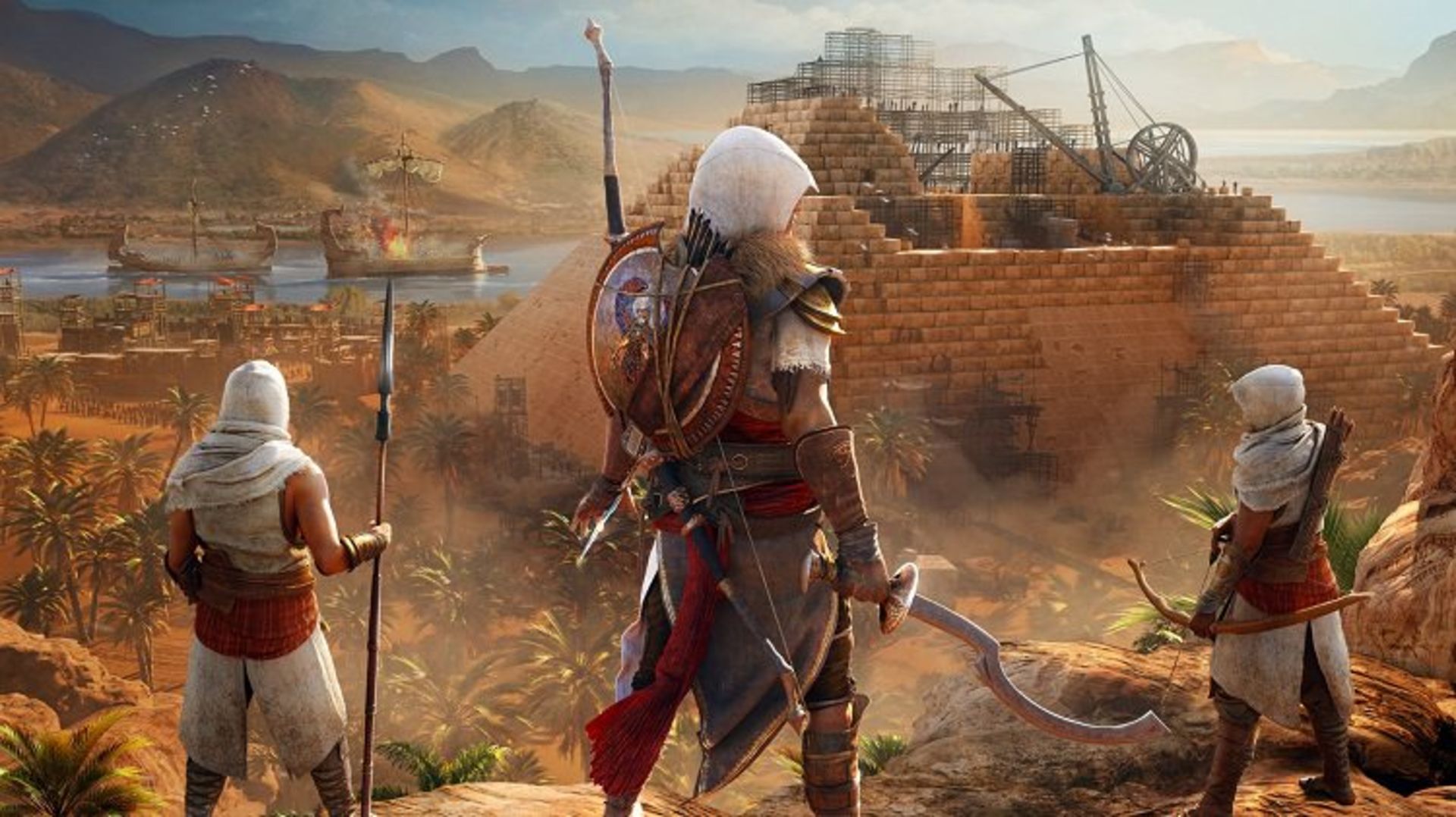 نمایی از بازی Assassin’s Creed Origins