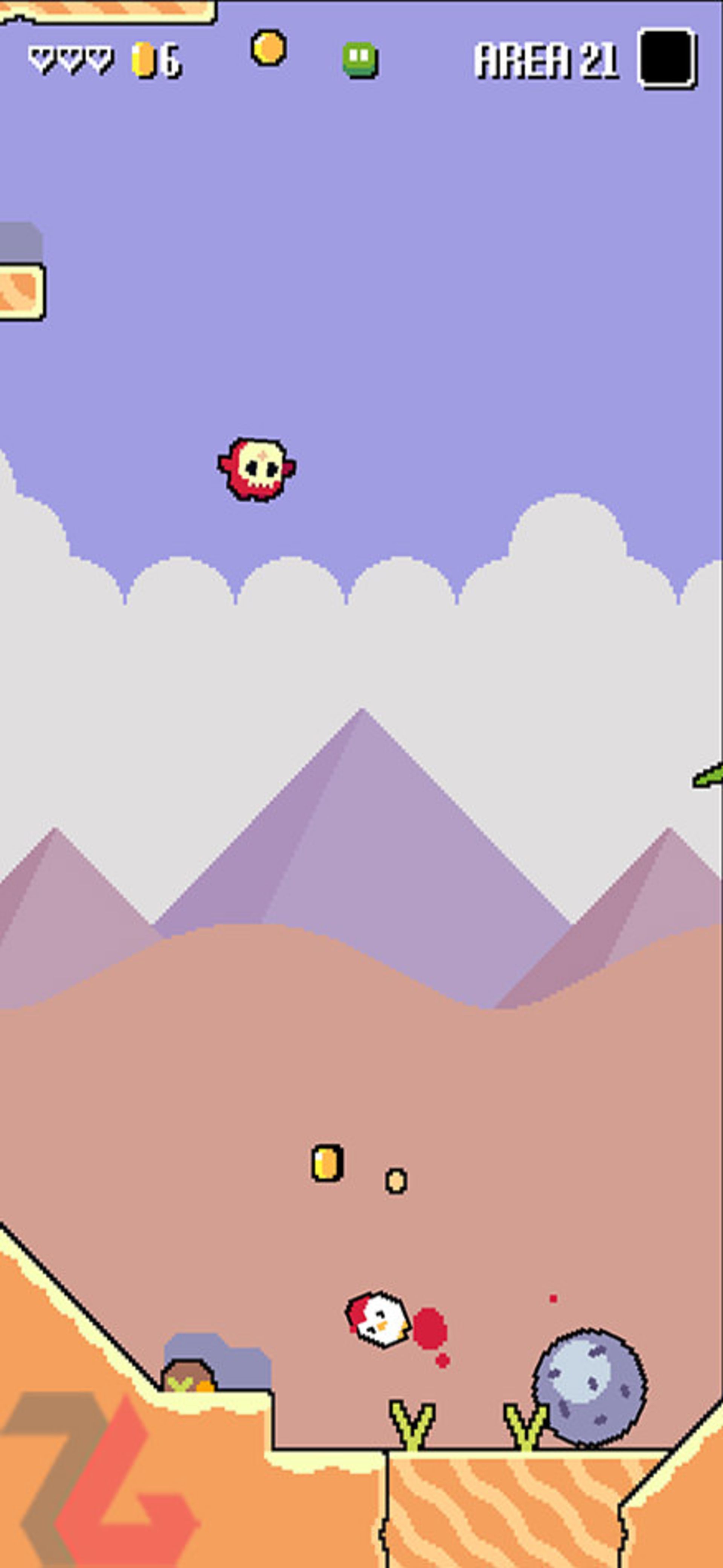 بازی موبایل Super Fowlst 2 در حال مبارزه