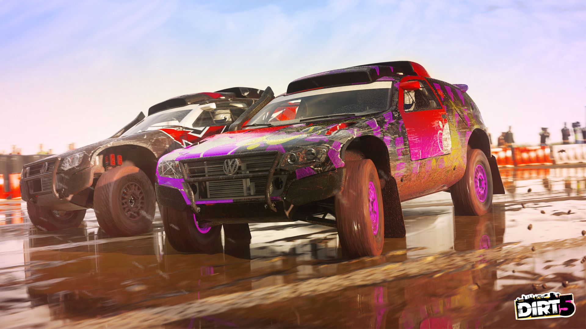 خودرو فولکس واگن توارگ در بازی DIRT 5